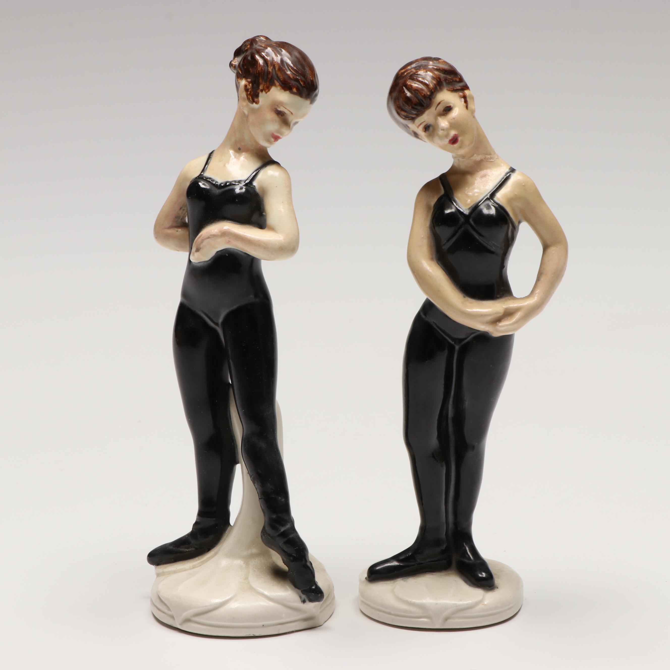 Enesco Porcelain "Growing Up Birthday Girls" and More Figurines