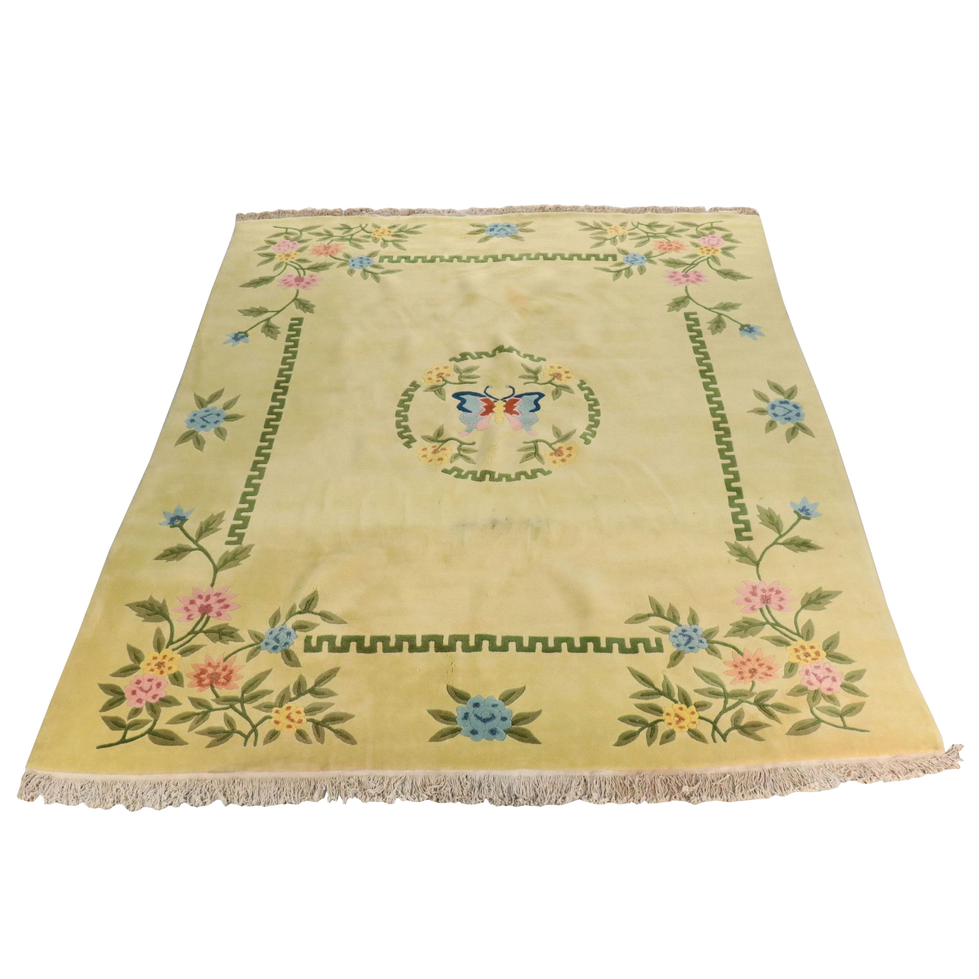 11'6 x 14'2 Hand-Knotted Chinese (Taiwan) Peking Style Room-Sized Rug