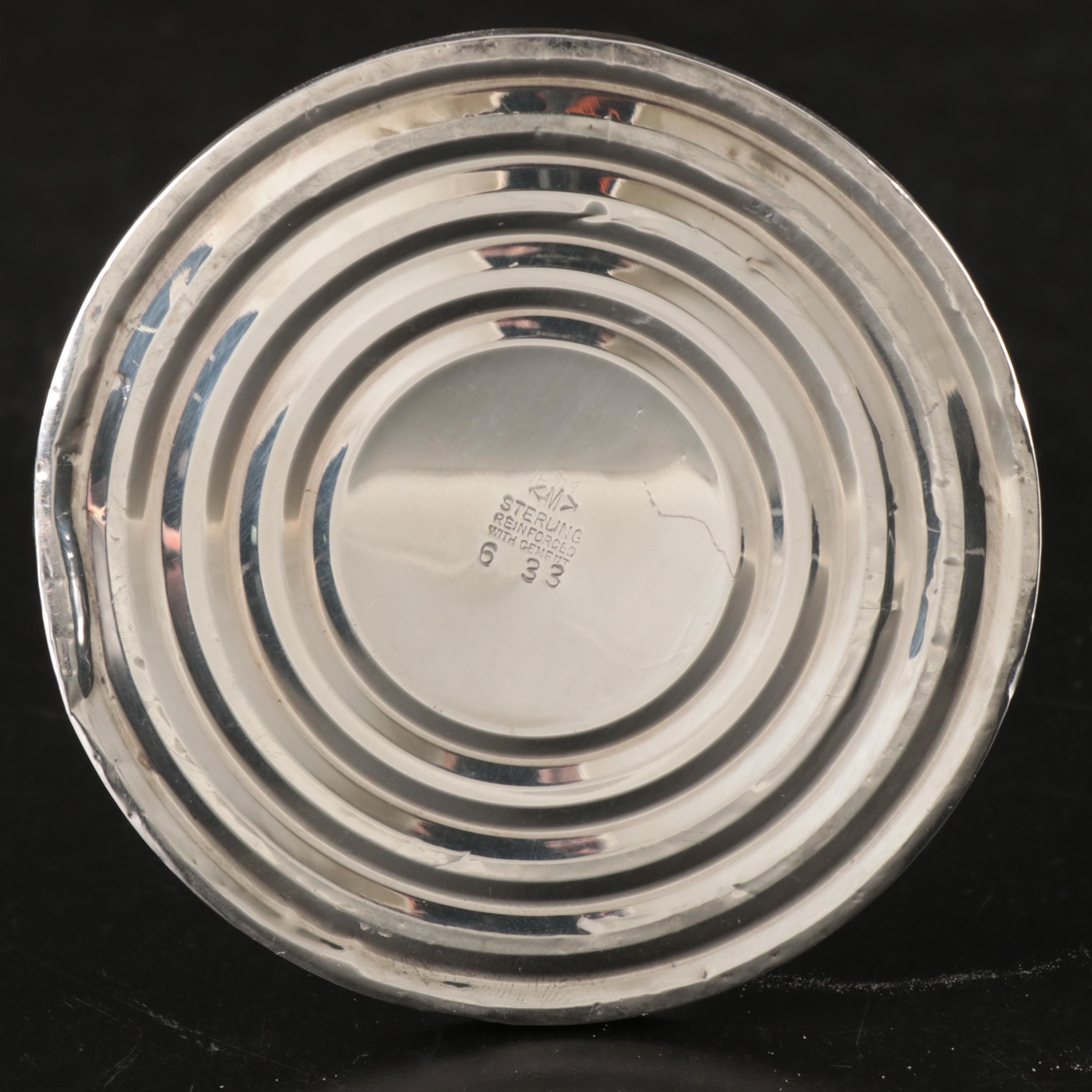 Mueck Carey Co. Sterling Silver Weighted Candelabra, Mid-20th Century