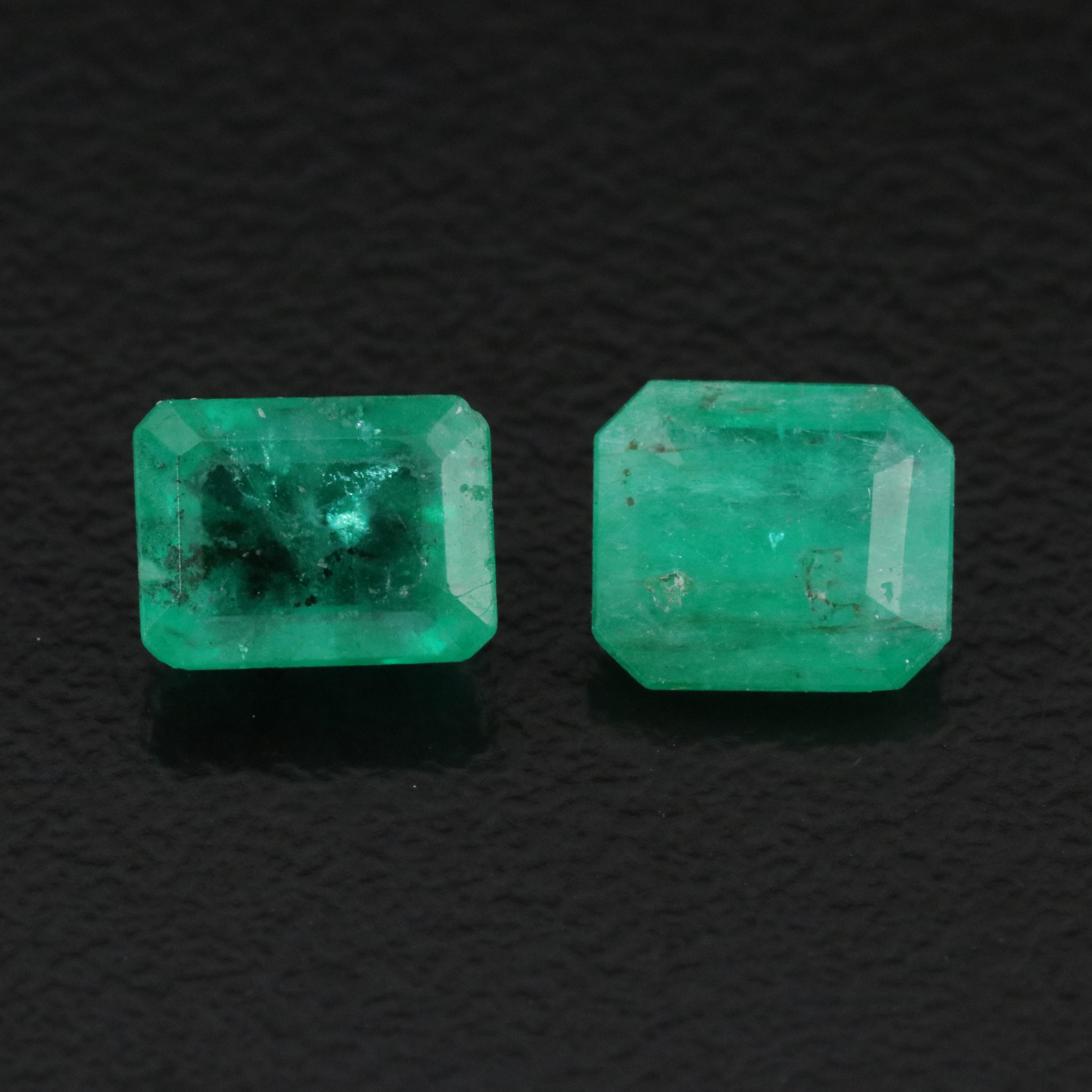 Loose 2.45 CTW Emeralds