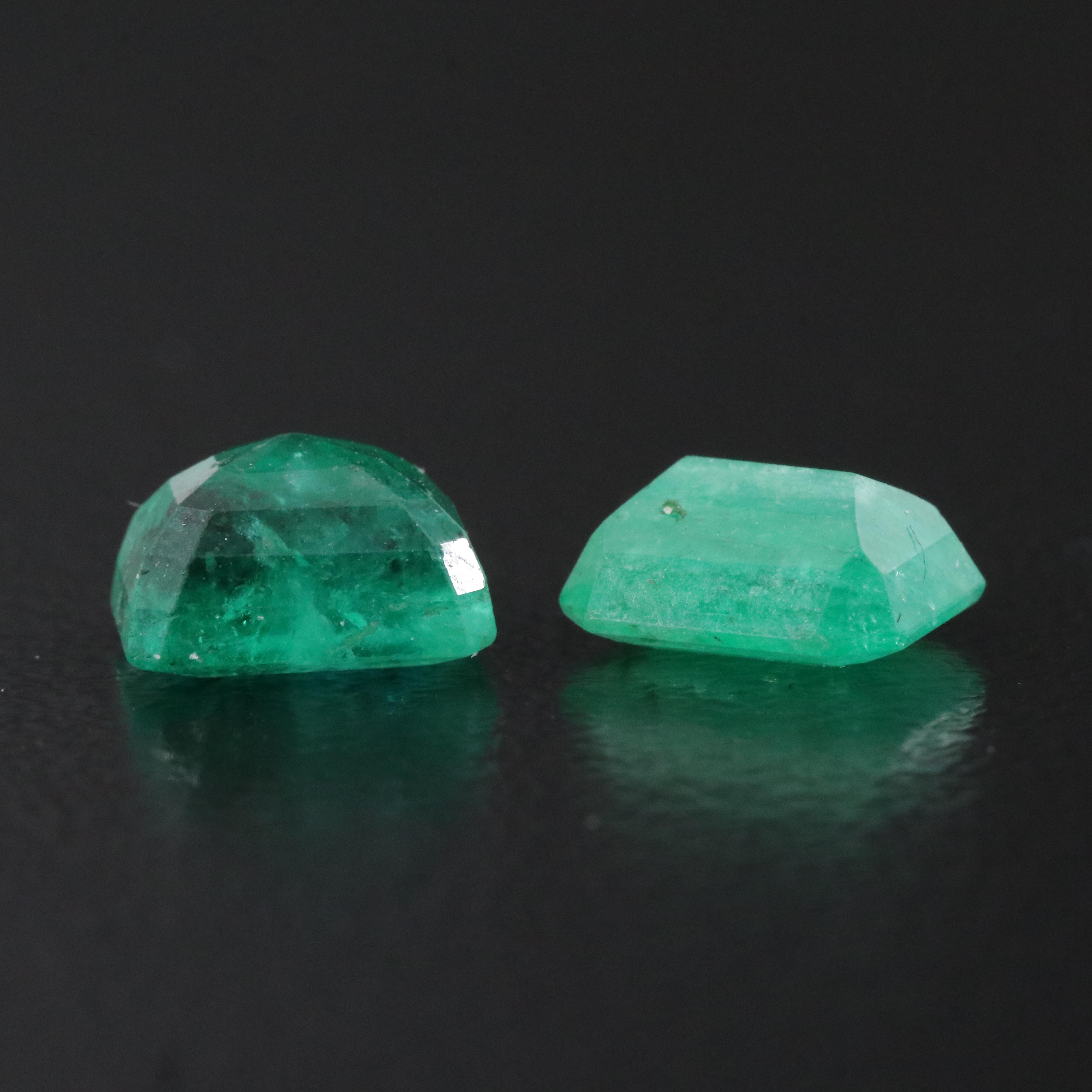 Loose 2.45 CTW Emeralds