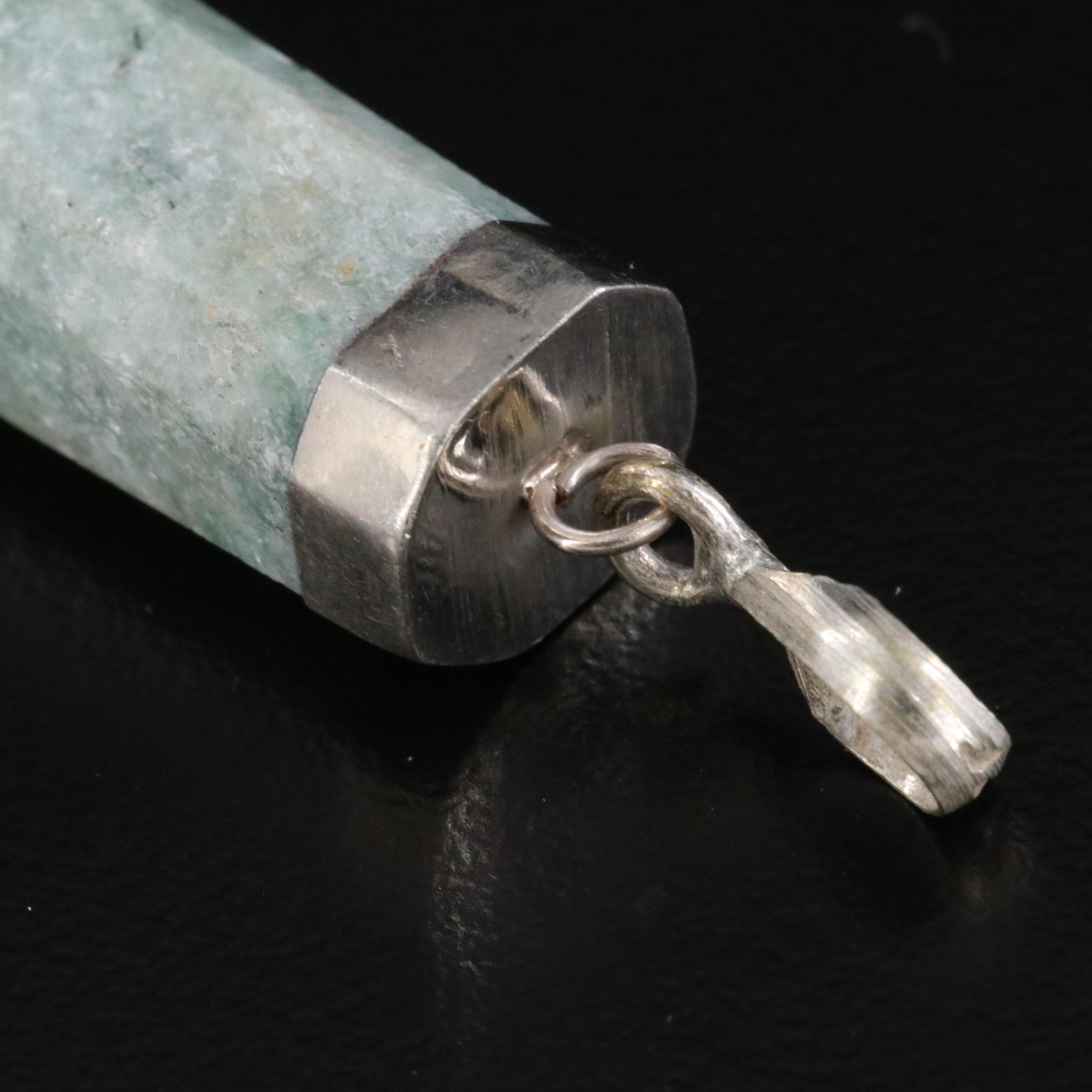 Malachite in Matrix Pendulum Pendant