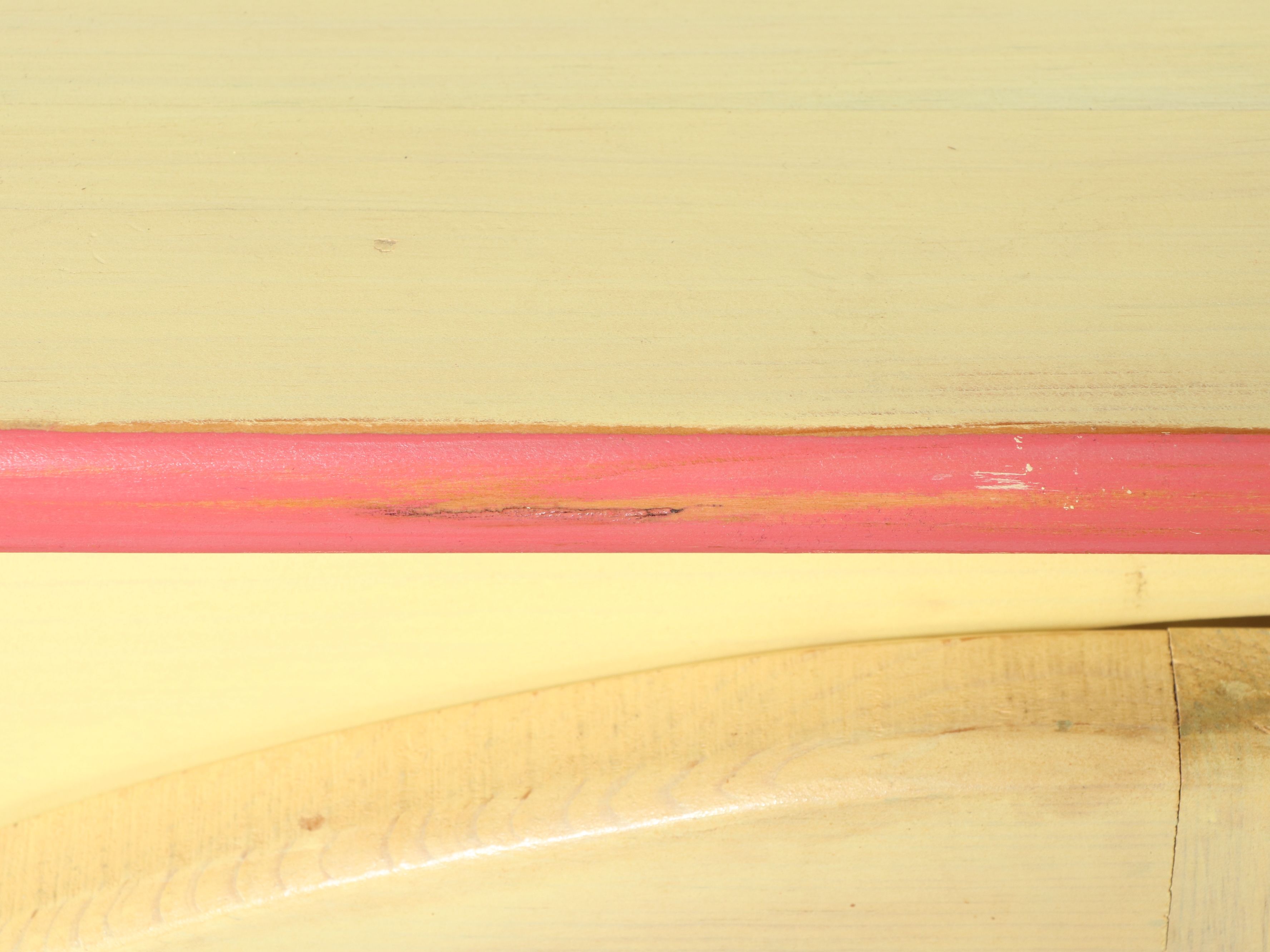 Mexican Hand-Painted Pine Two-Door Cabinet with Bird and Floral Motifs
