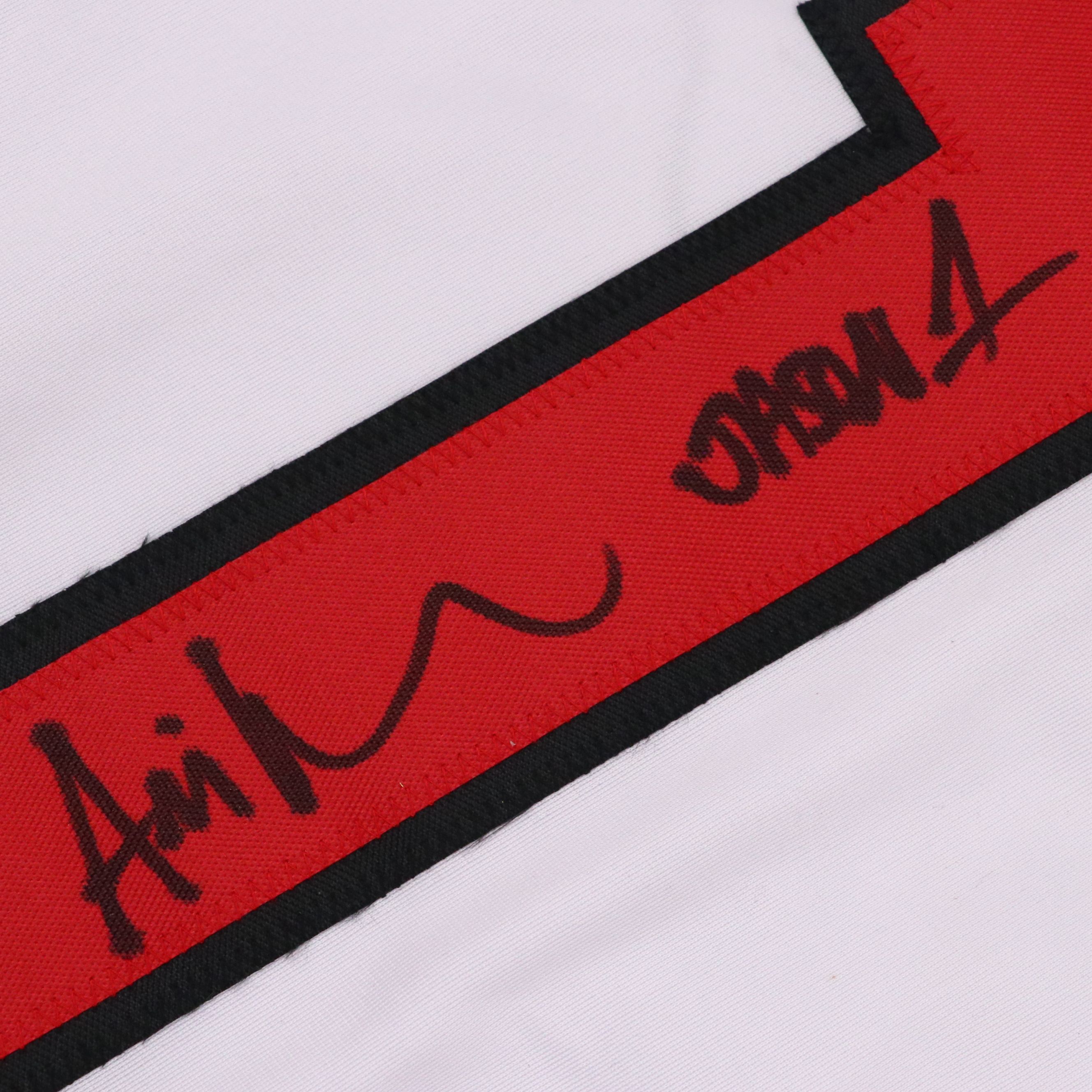 Ari Lehman Signed "Friday The 13th" Hockey Jersey with Signed Trading Card