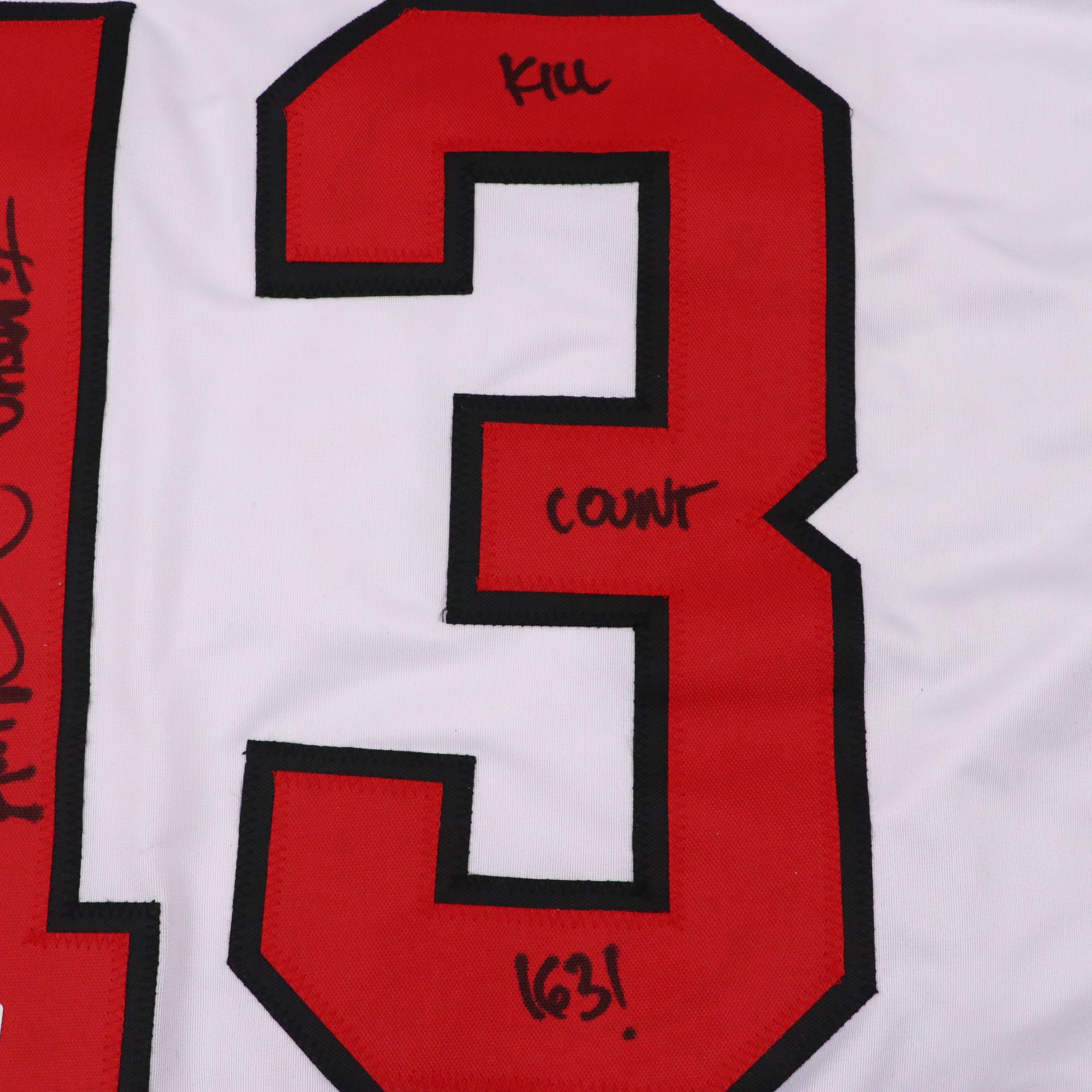 Ari Lehman Signed "Friday The 13th" Hockey Jersey with Signed Trading Card