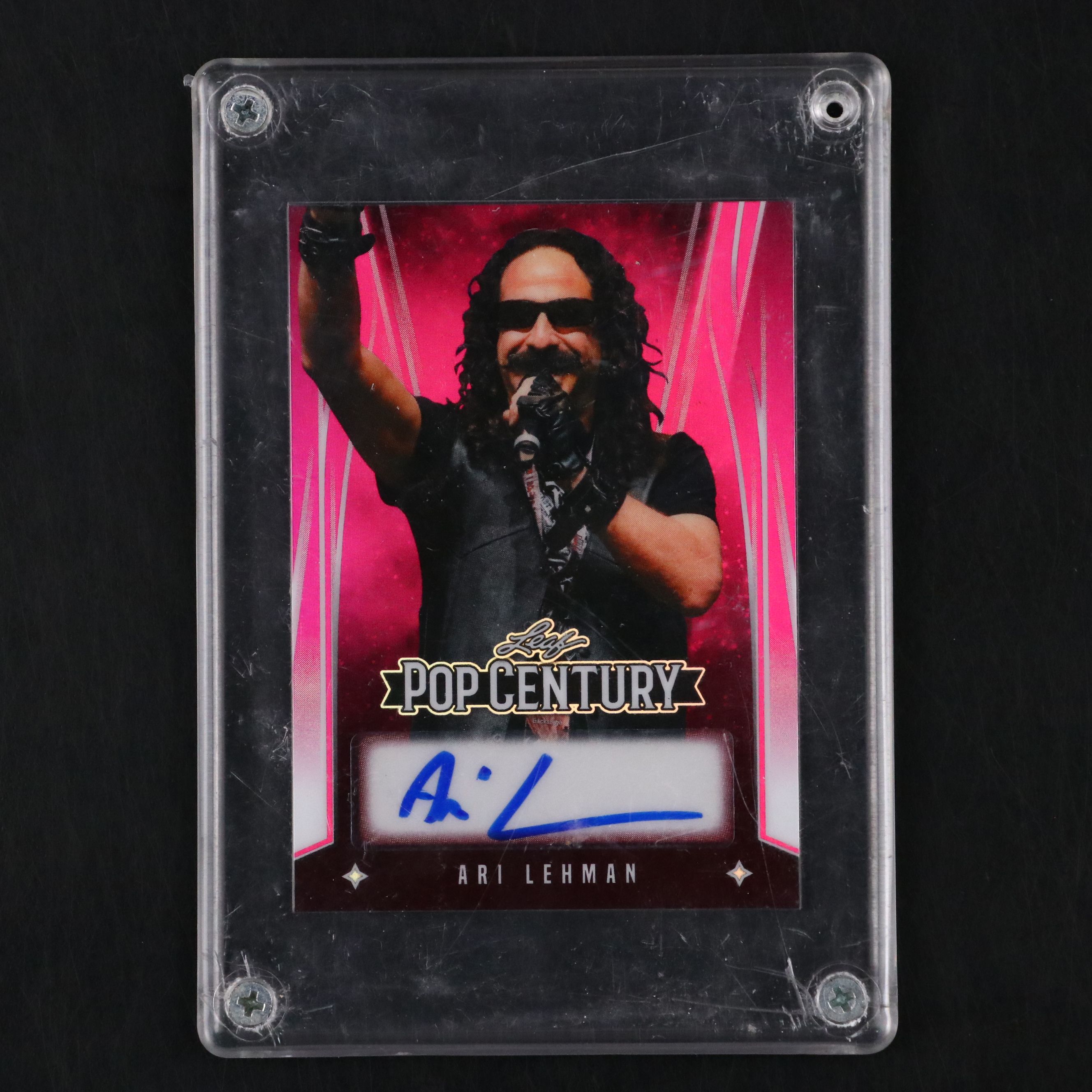 Ari Lehman Signed "Friday The 13th" Hockey Jersey with Signed Trading Card