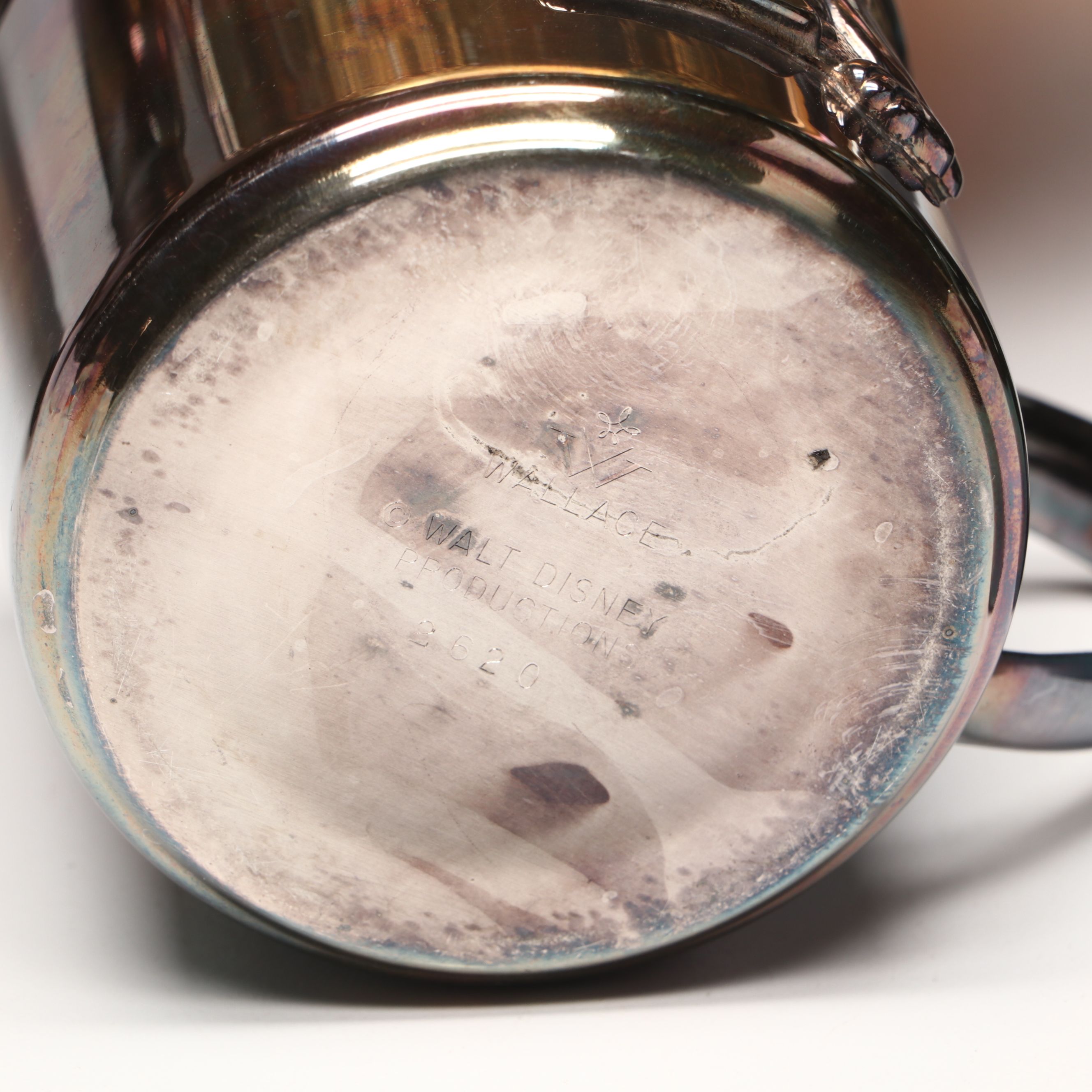 Web Sterling Silver Baby Cup with Other American Silver Plate Serveware