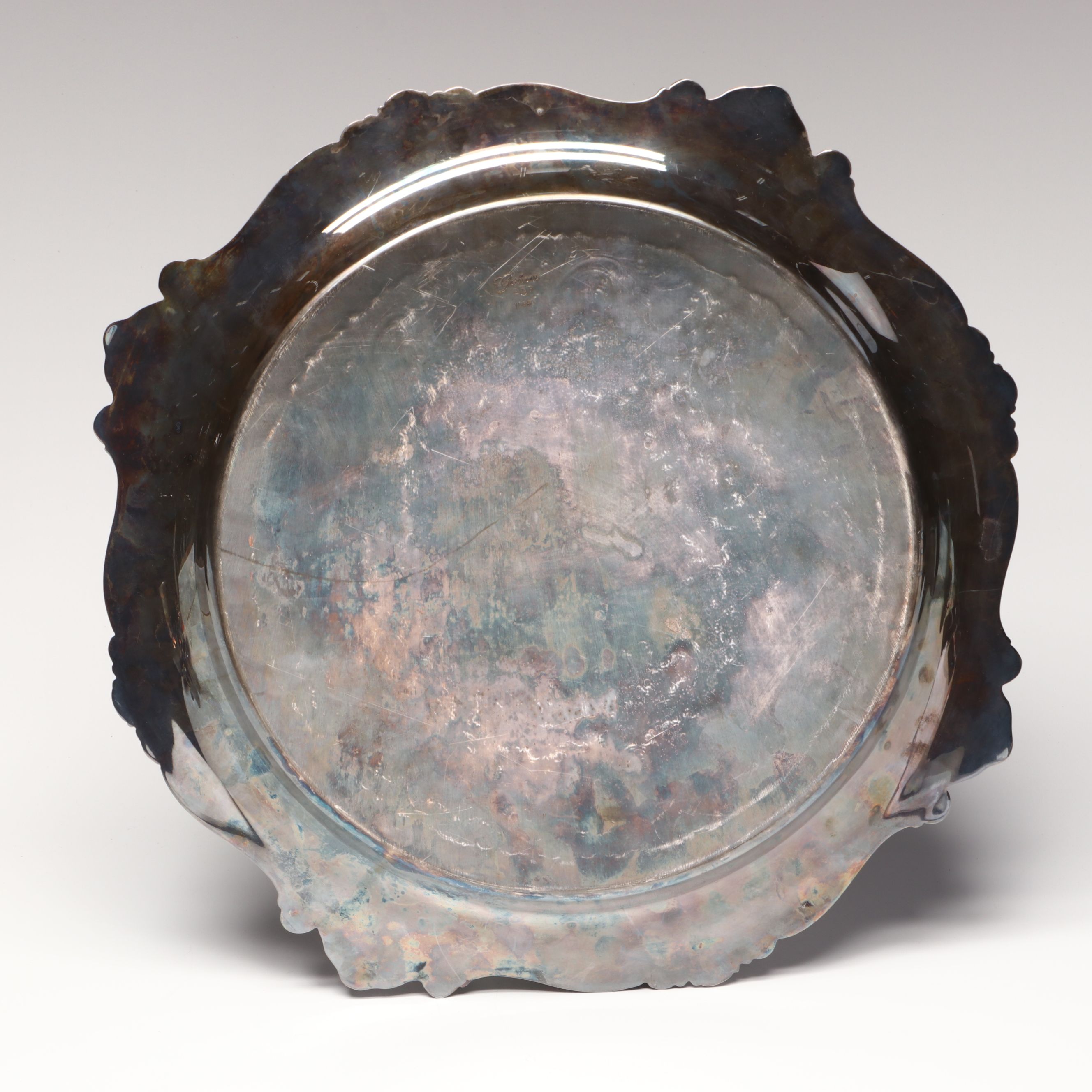 Web Sterling Silver Baby Cup with Other American Silver Plate Serveware