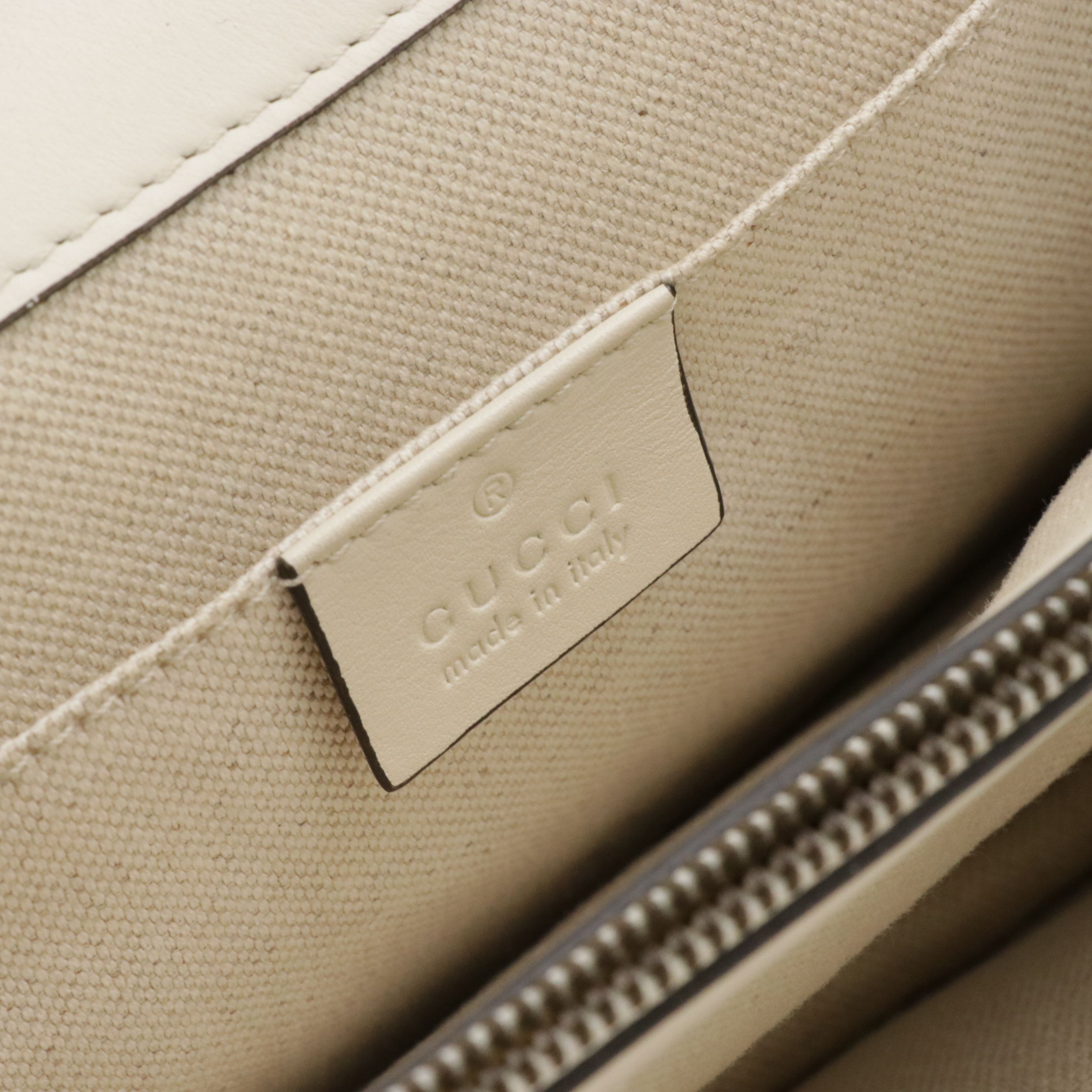 Gucci Dionysus Two-Way Bag in Smooth Tricolor Leather