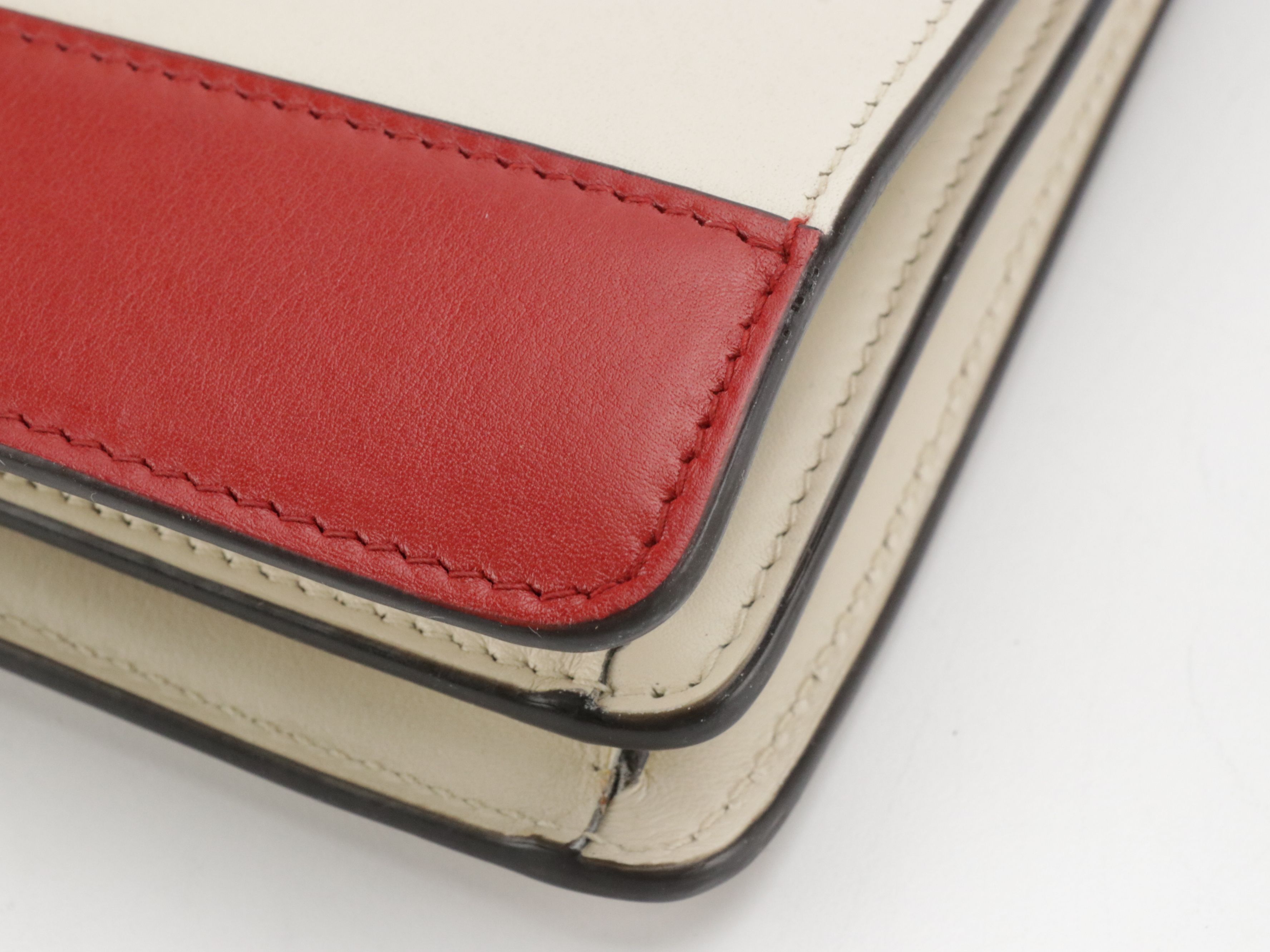 Gucci Dionysus Two-Way Bag in Smooth Tricolor Leather