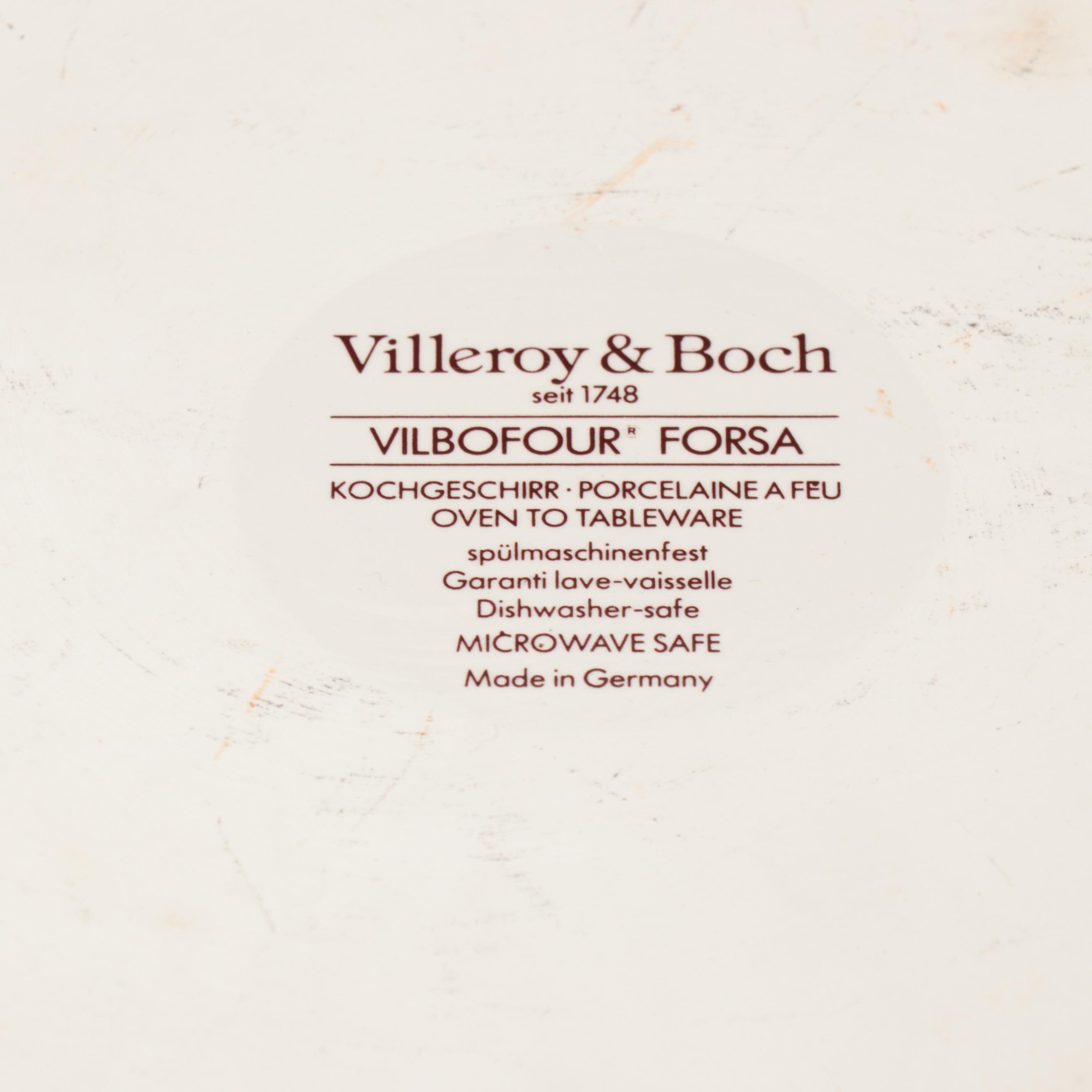 Villeroy & Boch "Forsa" Porcelain Serving Trays and Bakeware