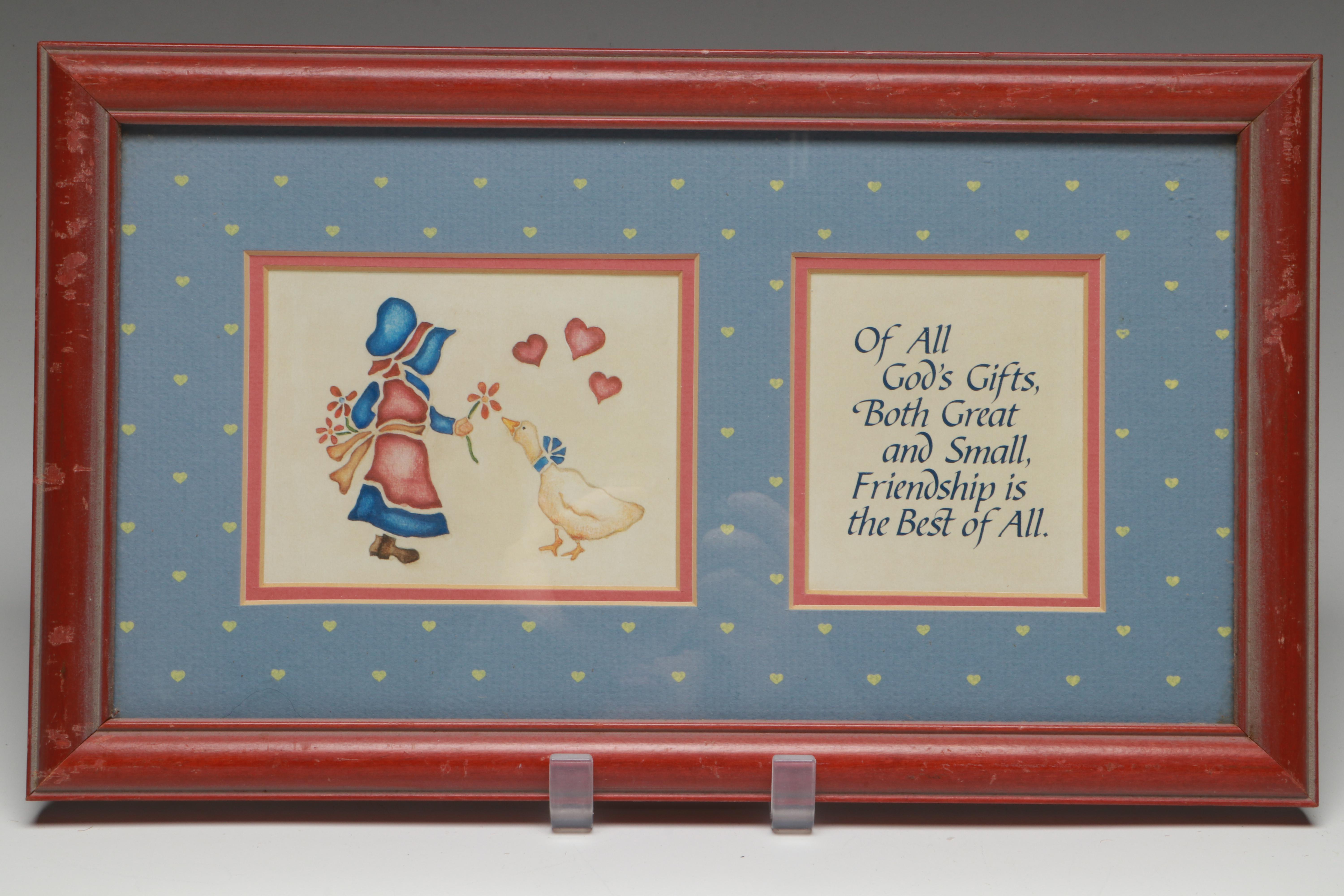 Vintage Coin Banks, Folding Picture Frame and Other Table Décor