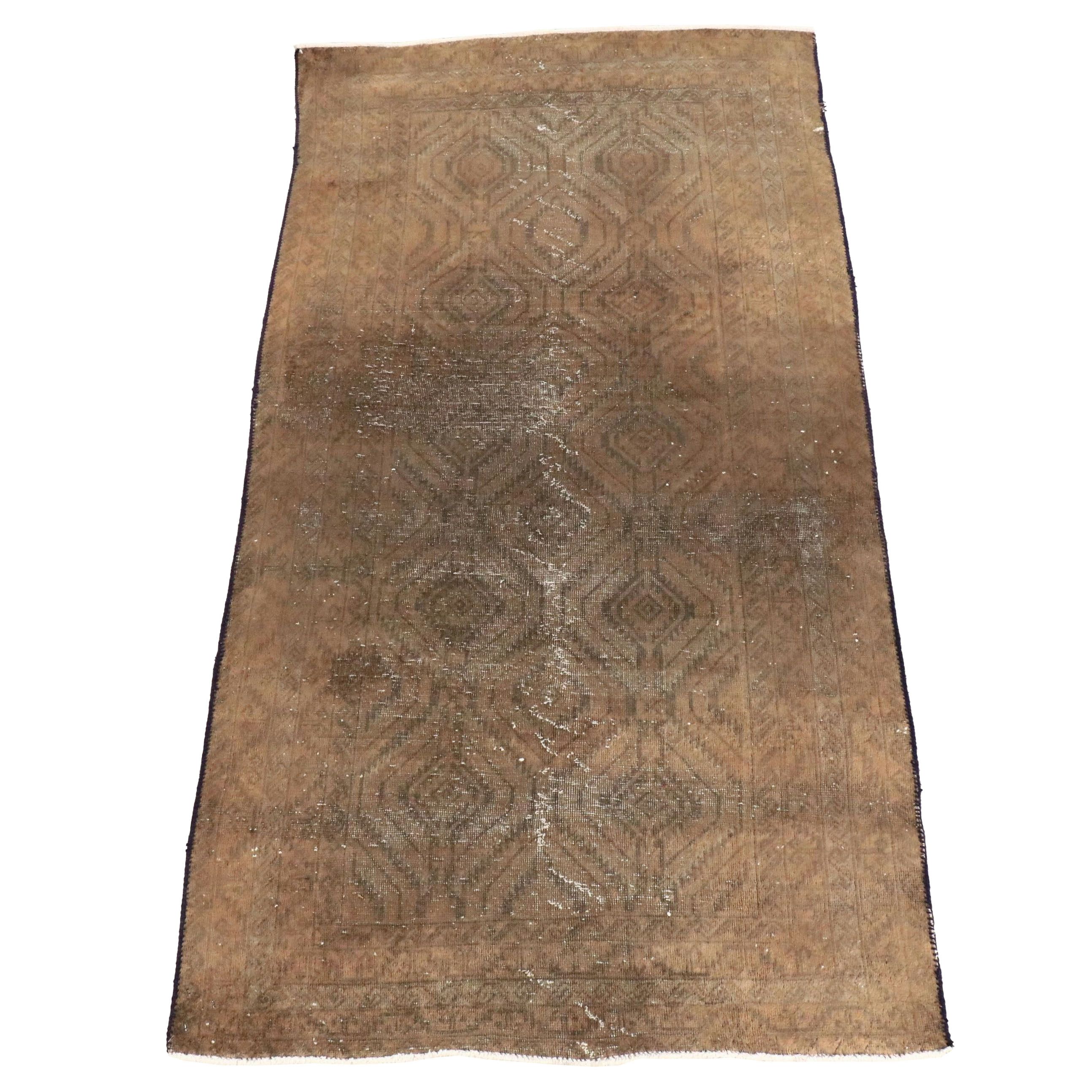 3'6 x 6'10 Hand-Knotted Persian Yalameh Area Rug