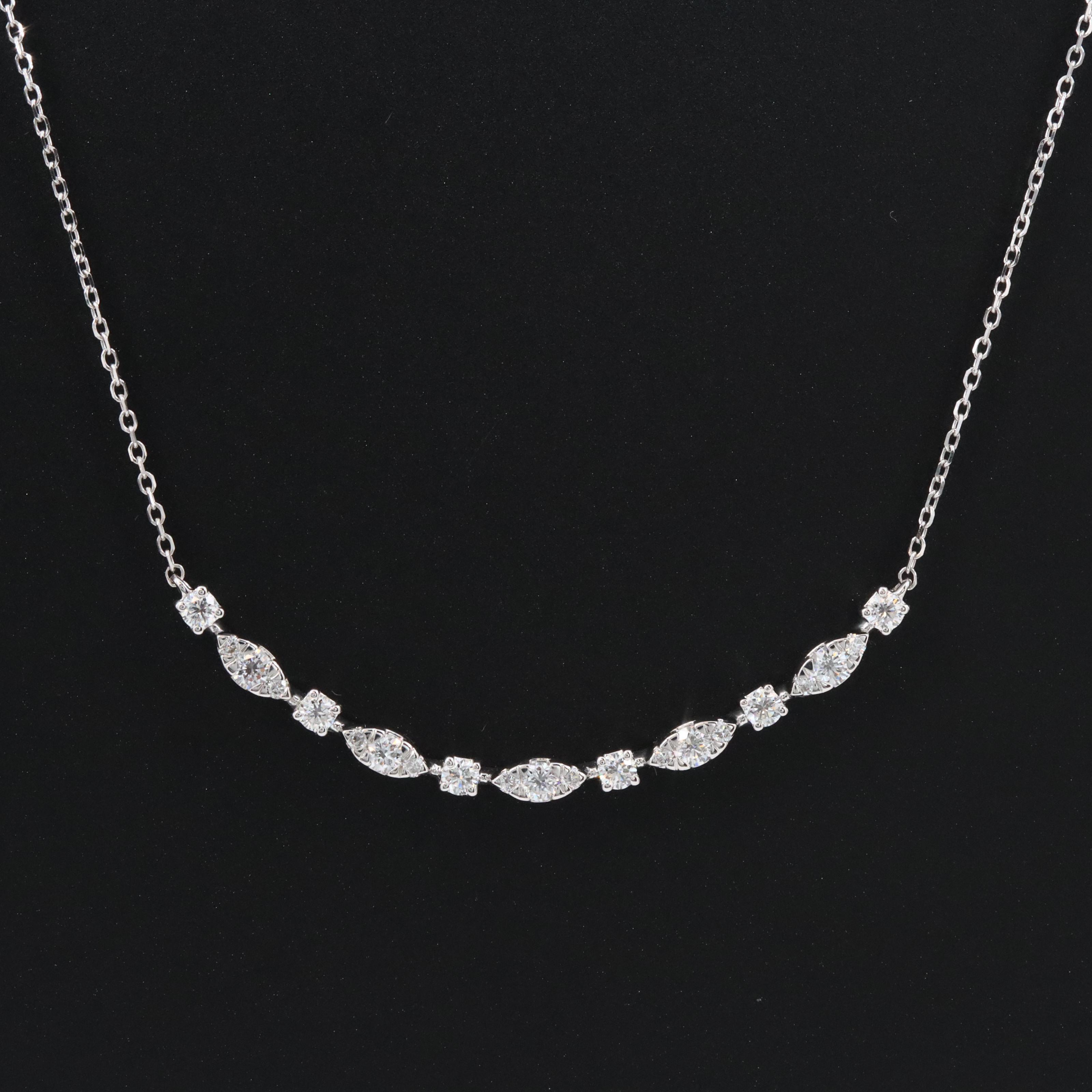 14K 0.40 CTW Lab Grown Diamond Necklace