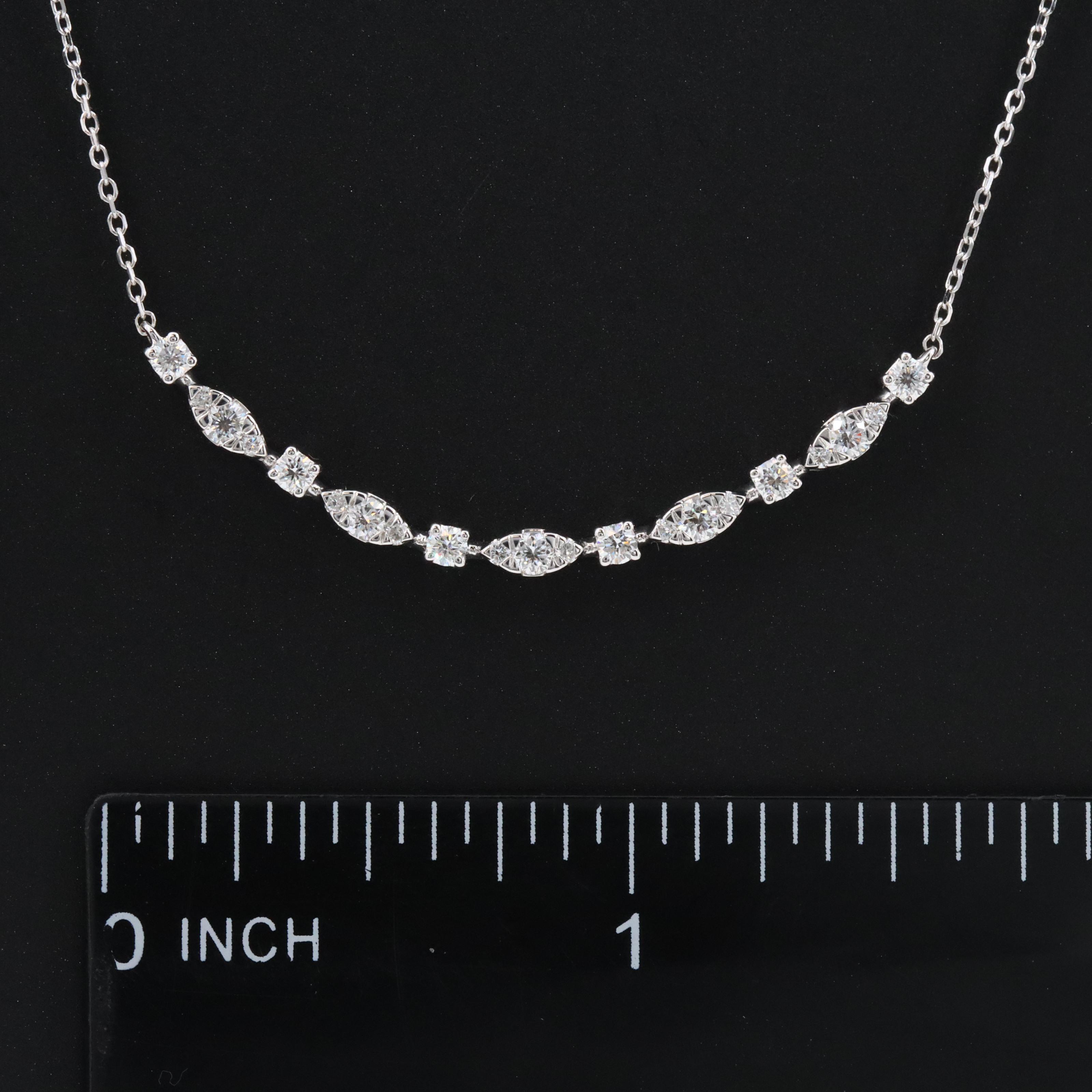 14K 0.40 CTW Lab Grown Diamond Necklace