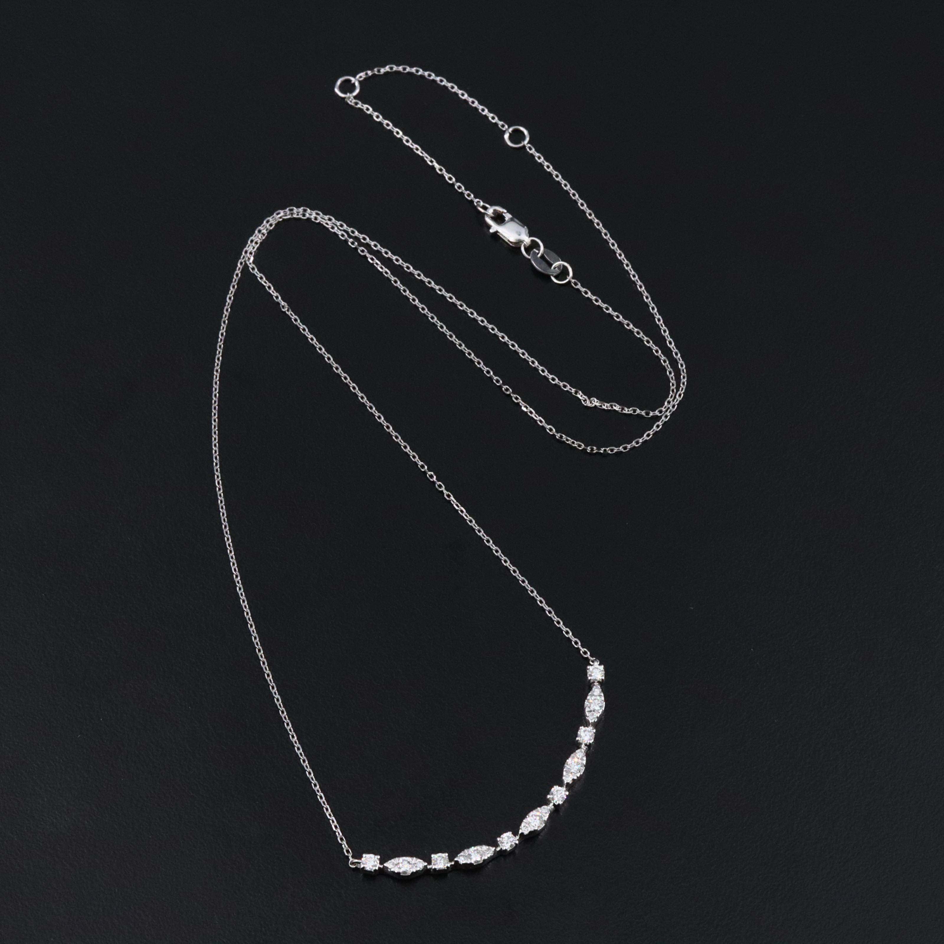 14K 0.40 CTW Lab Grown Diamond Necklace