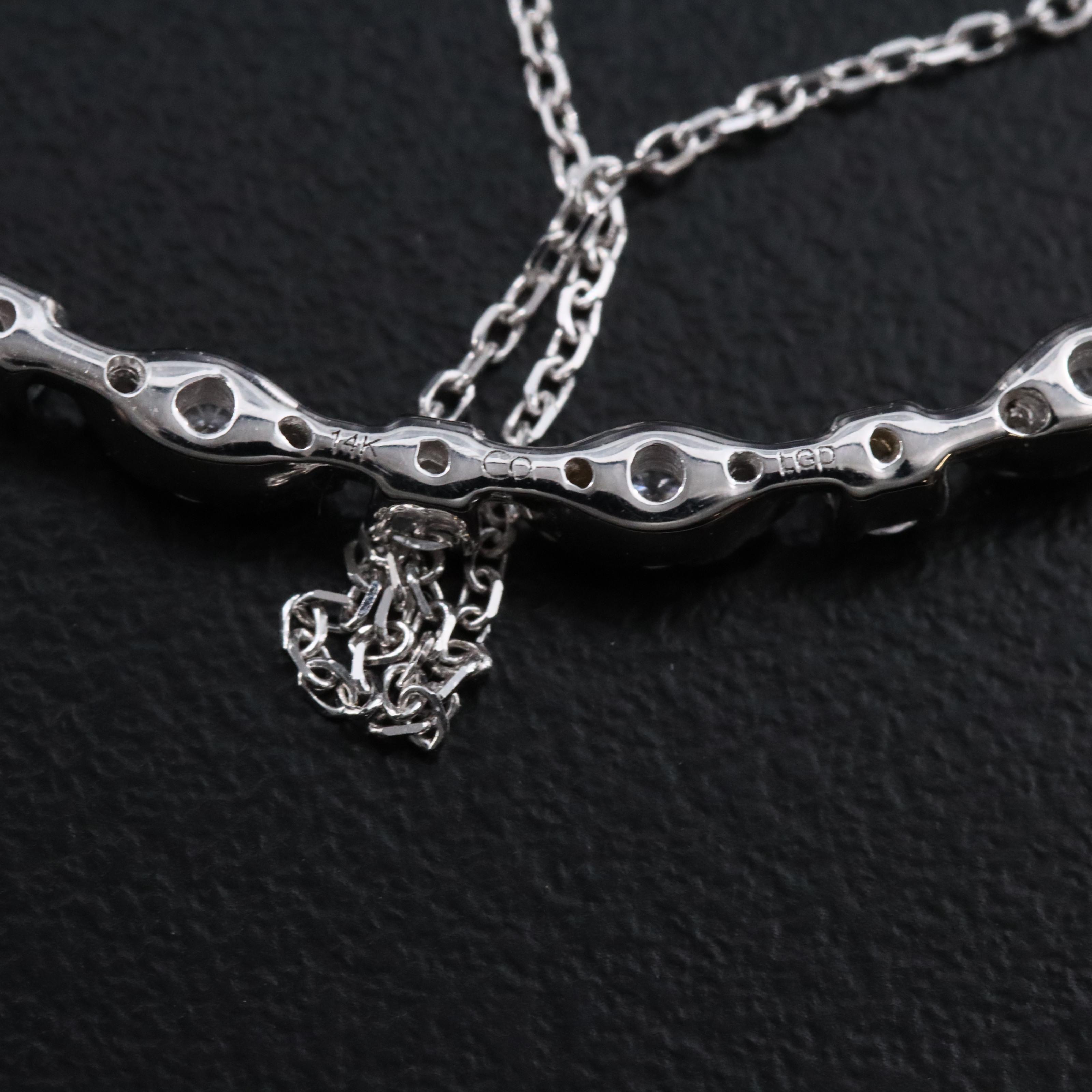 14K 0.40 CTW Lab Grown Diamond Necklace