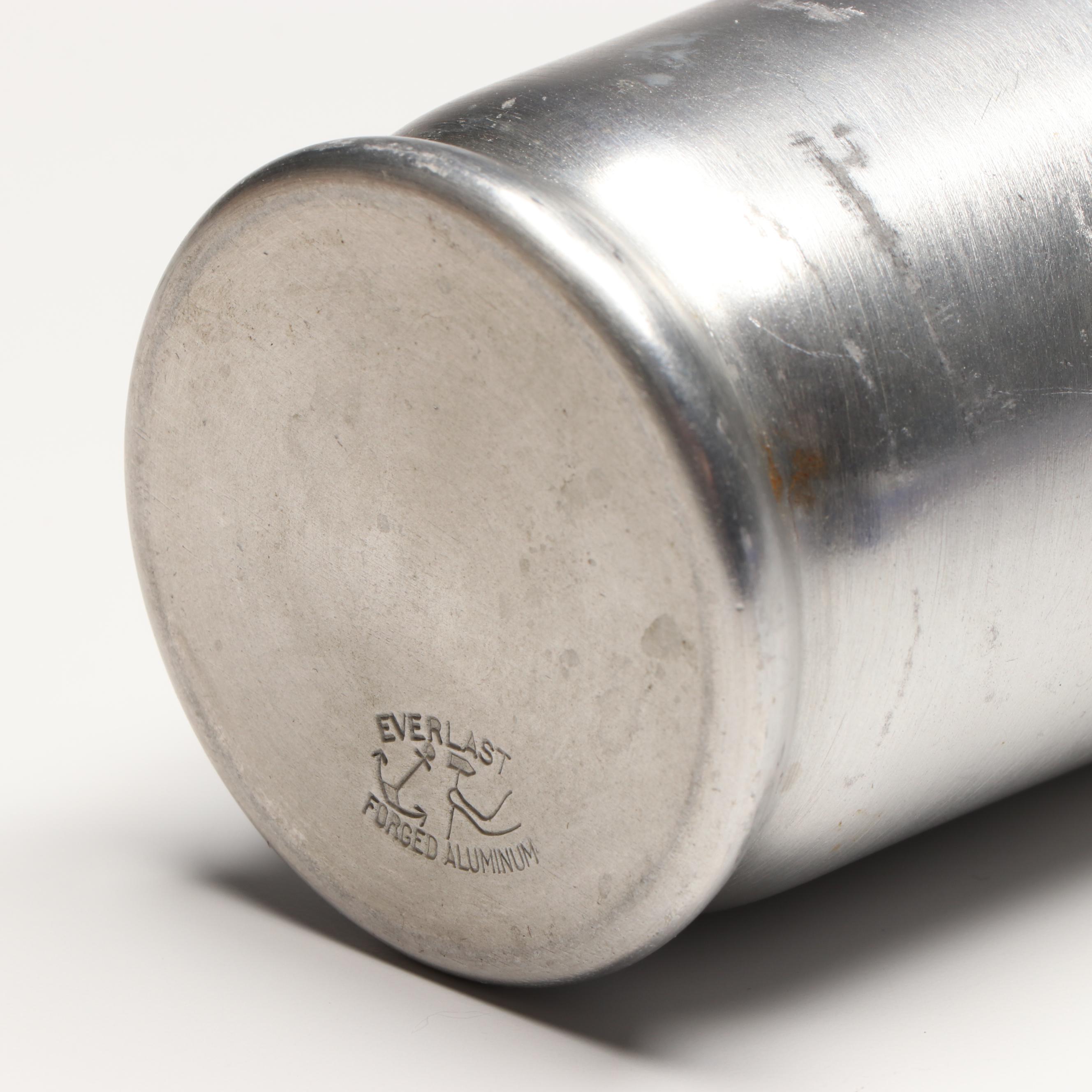 Everlast Aluminum Glass Holders, Glass Tumblers and Cordials with More Tableware