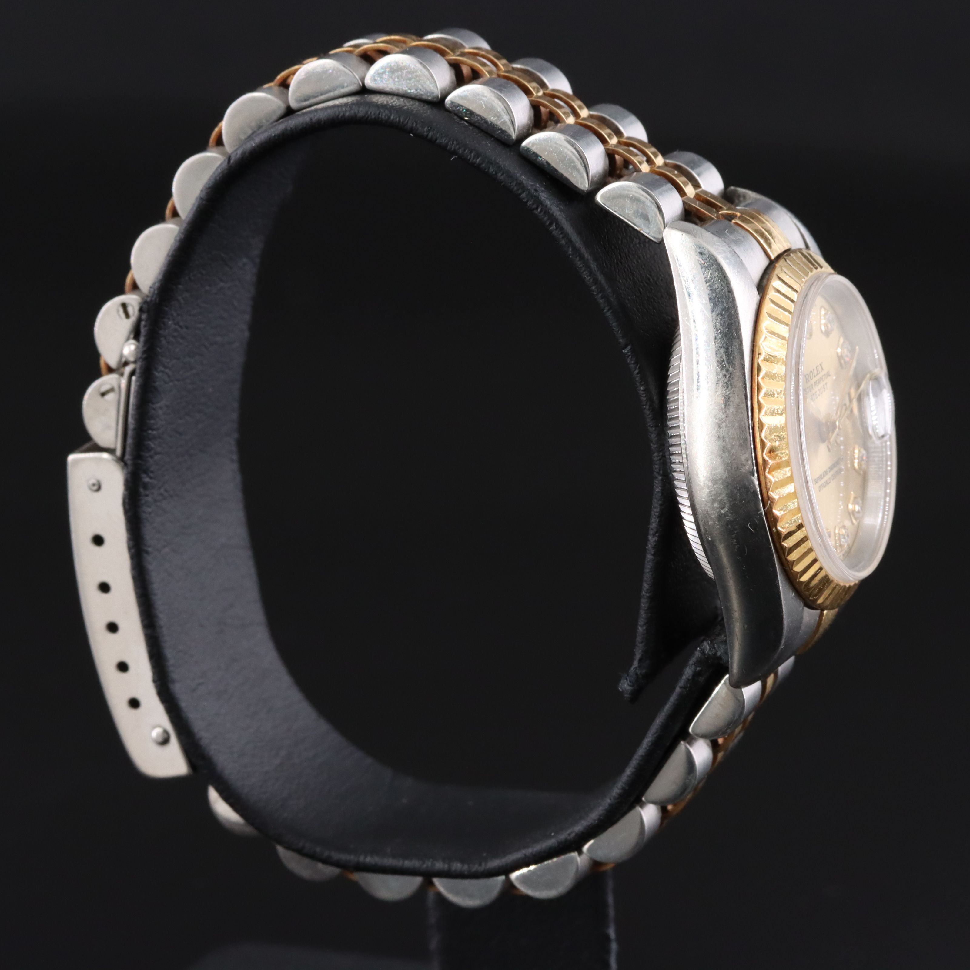 1996 Rolex Factory Diamond Dial 69173 Datejust Watch