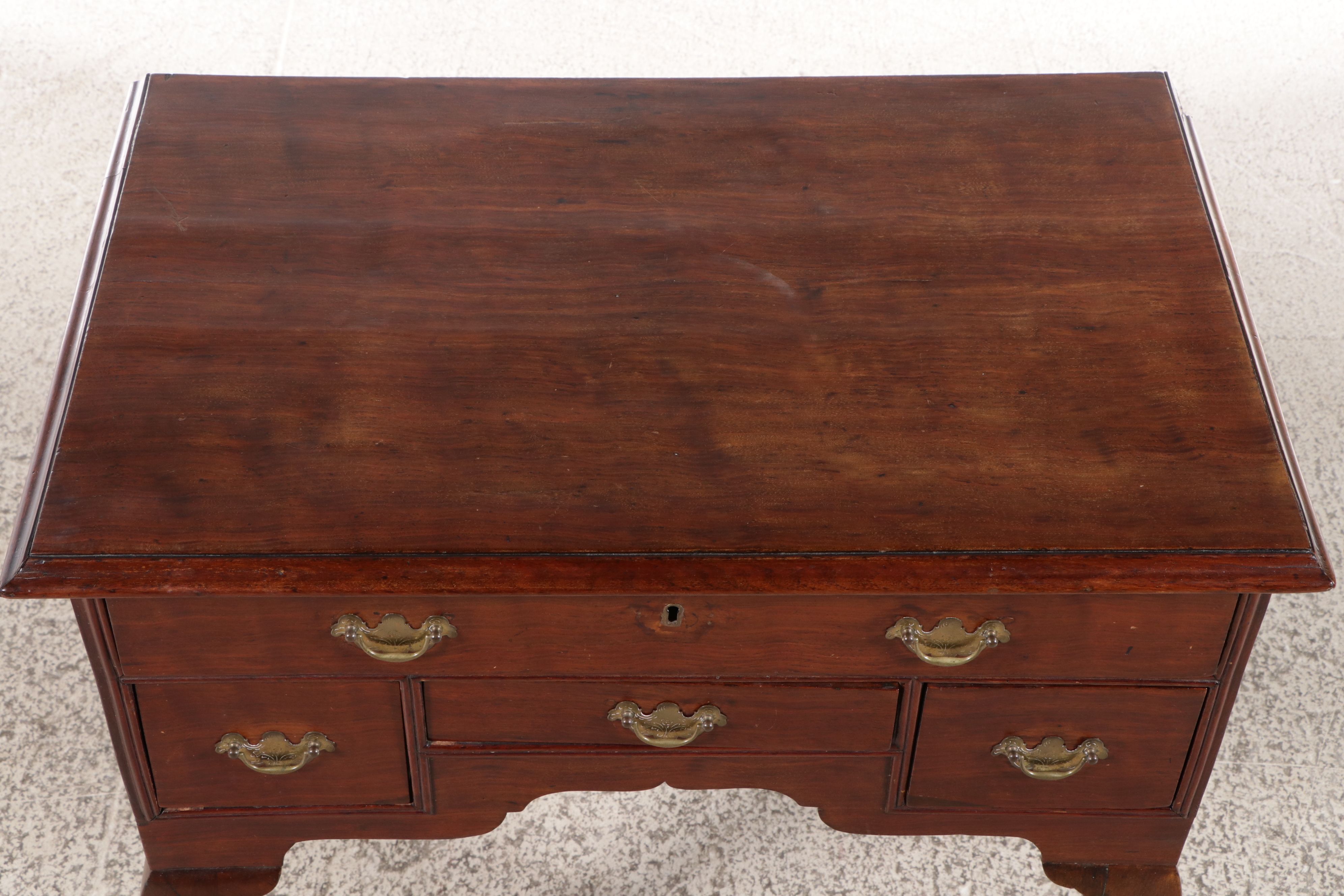 Queen Anne Style Mahogany Low Boy, 19th Century