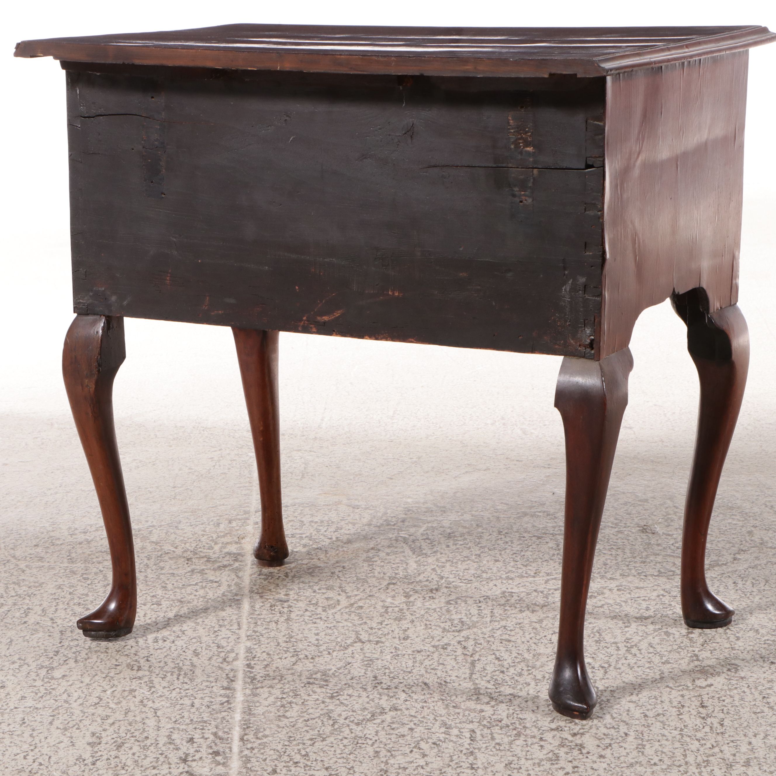Queen Anne Style Mahogany Low Boy, 19th Century
