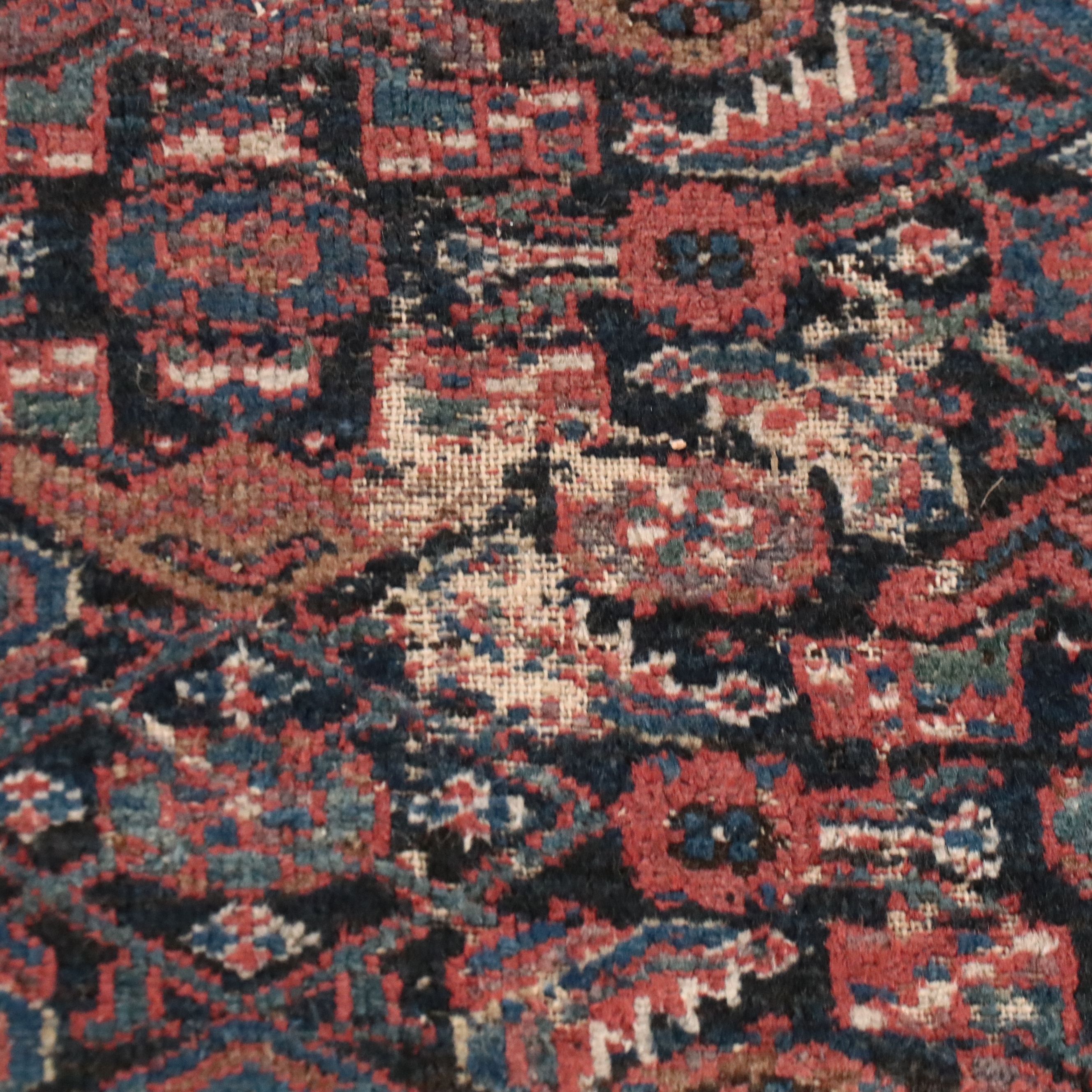 5'3 x 6'3 Hand-Knotted Persian Veramin Area Rug