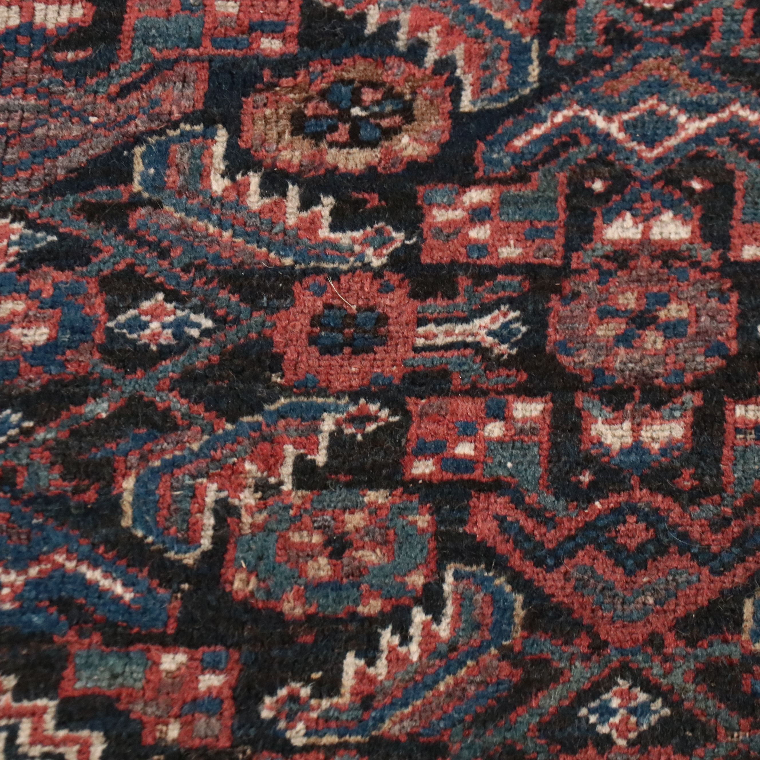 5'3 x 6'3 Hand-Knotted Persian Veramin Area Rug