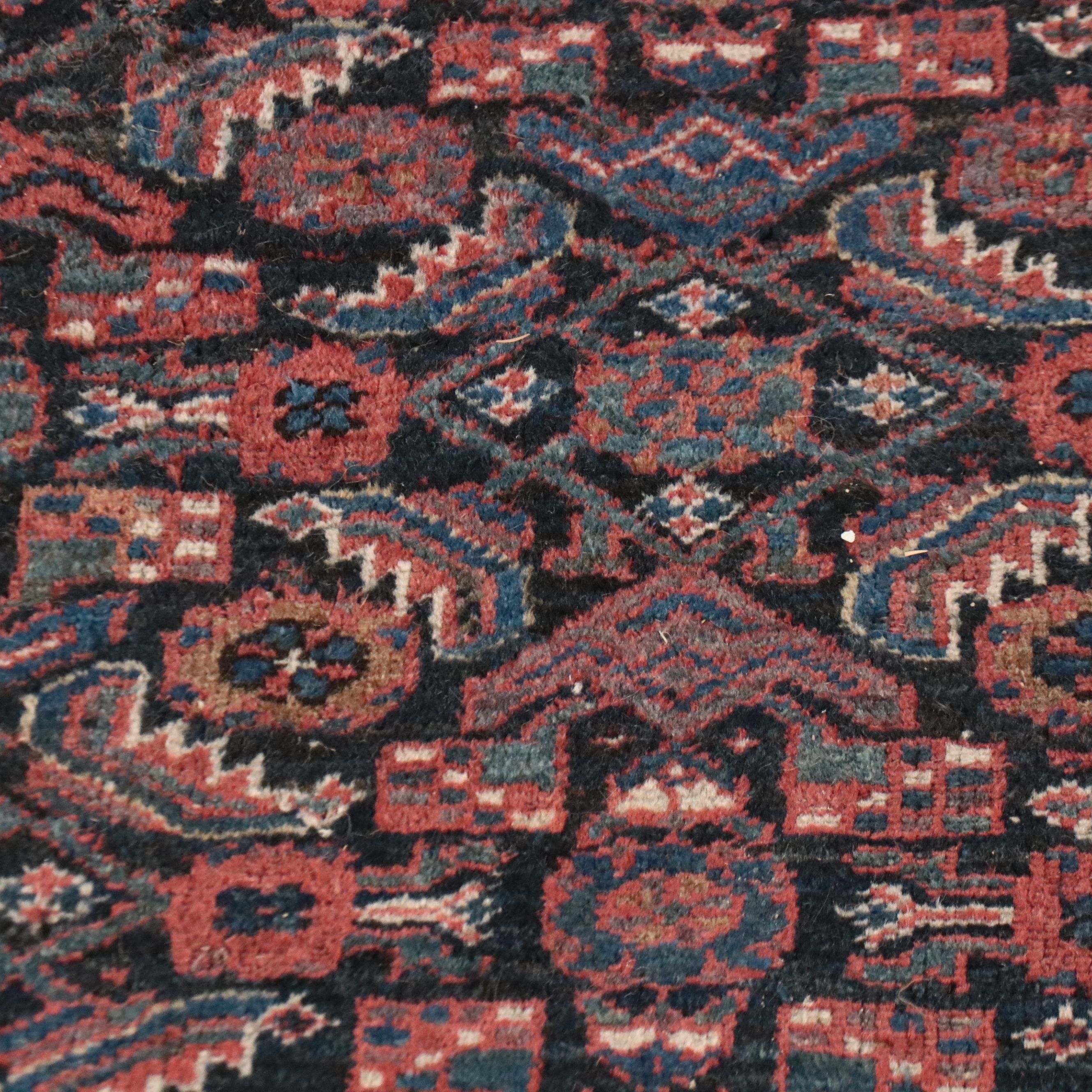 5'3 x 6'3 Hand-Knotted Persian Veramin Area Rug