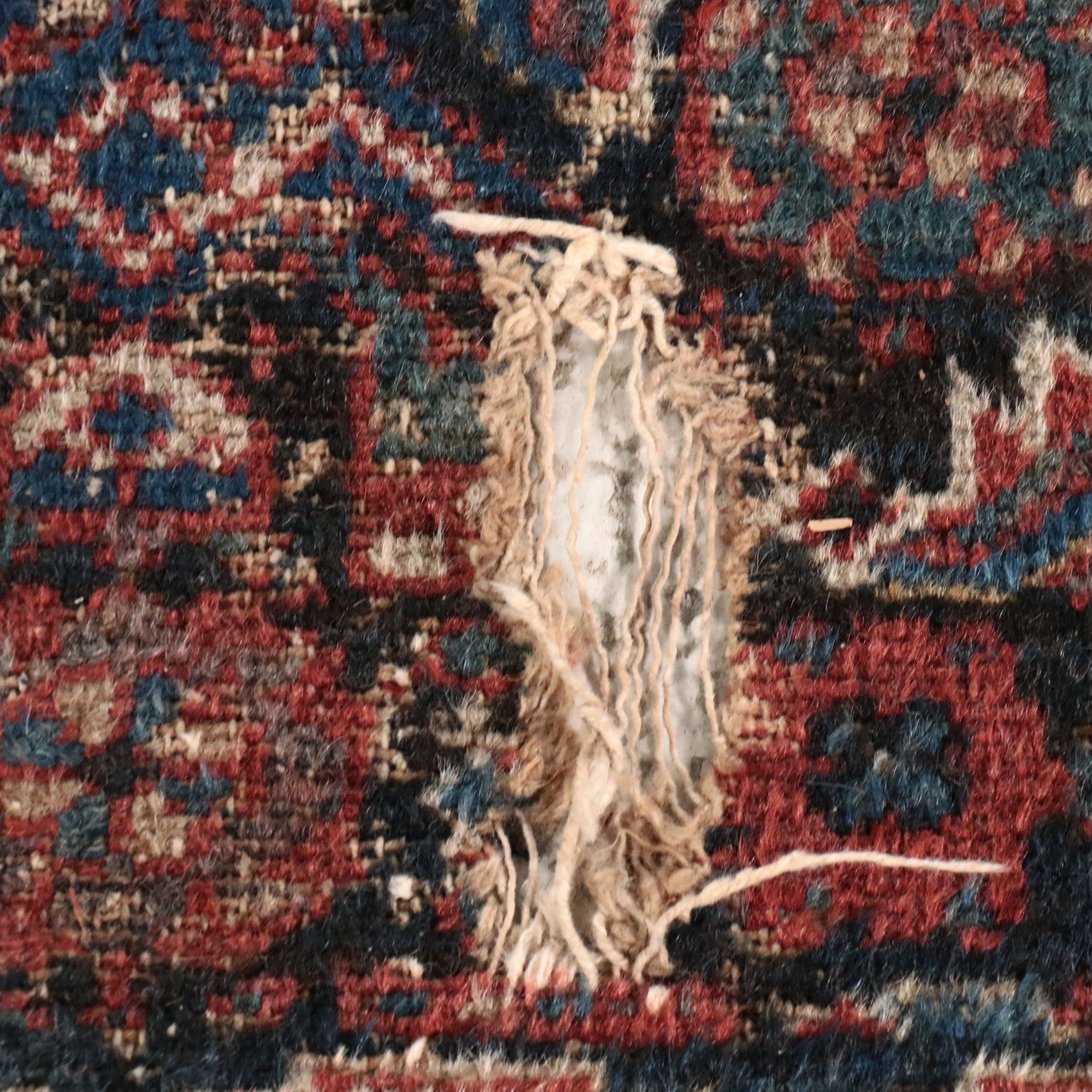 5'3 x 6'3 Hand-Knotted Persian Veramin Area Rug