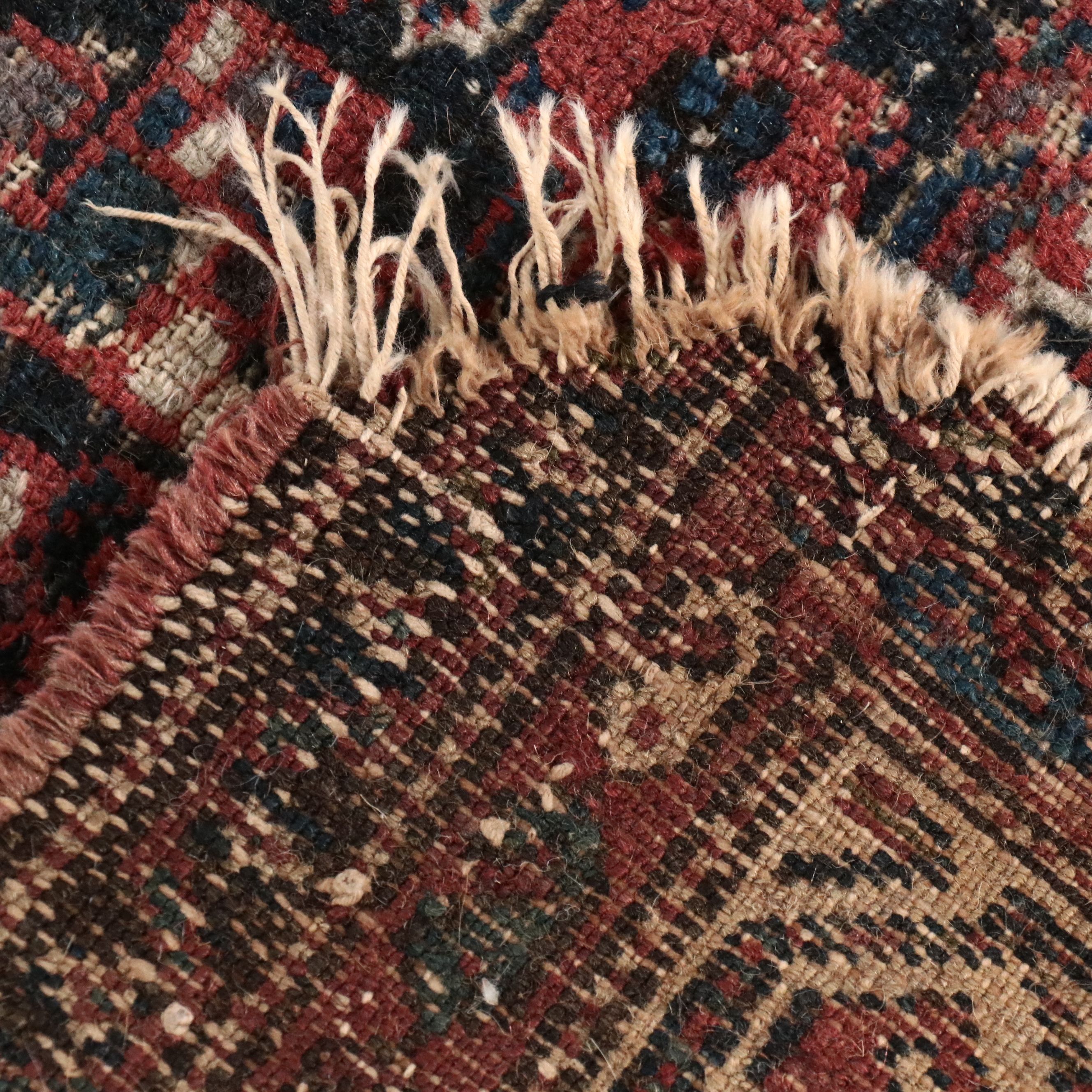 5'3 x 6'3 Hand-Knotted Persian Veramin Area Rug