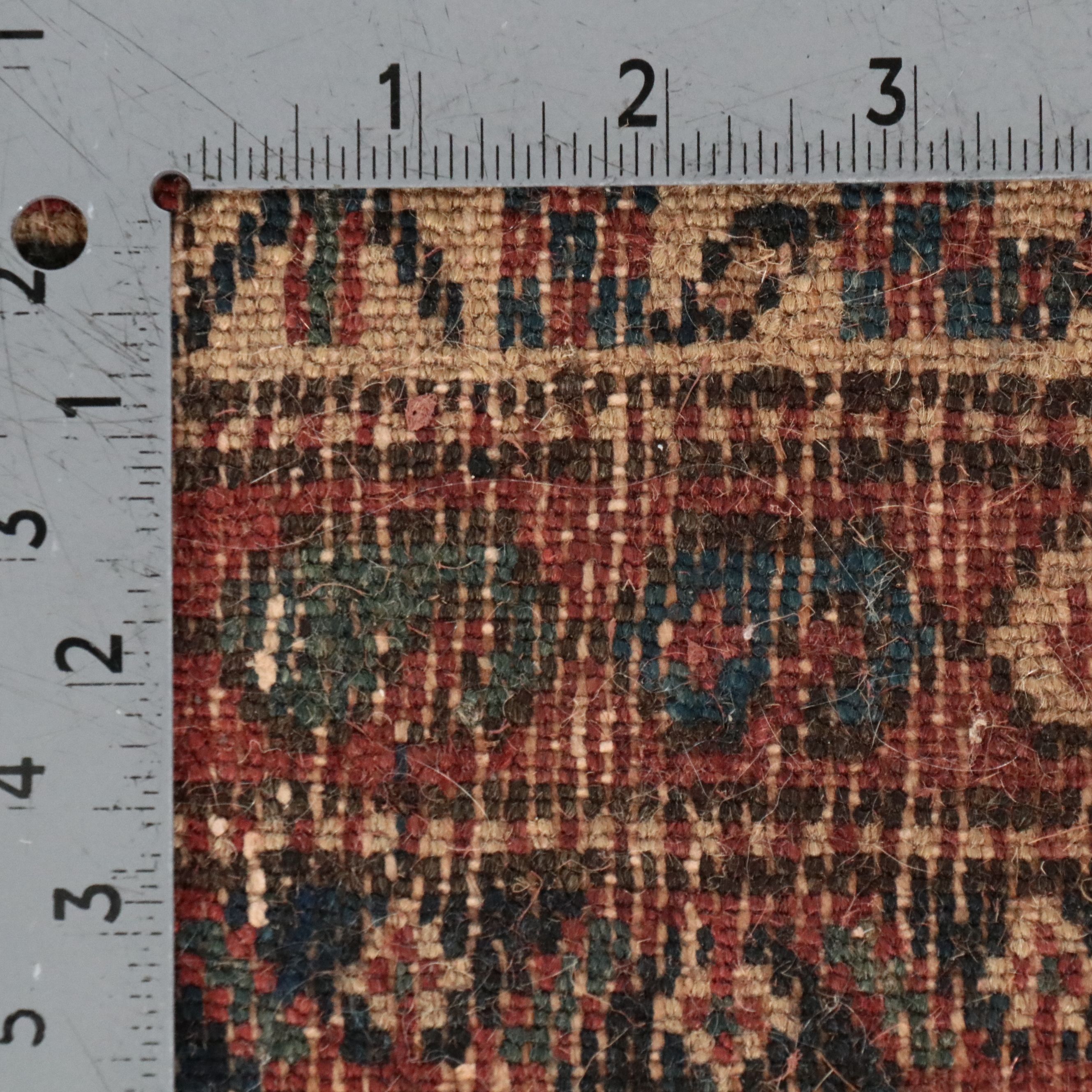 5'3 x 6'3 Hand-Knotted Persian Veramin Area Rug