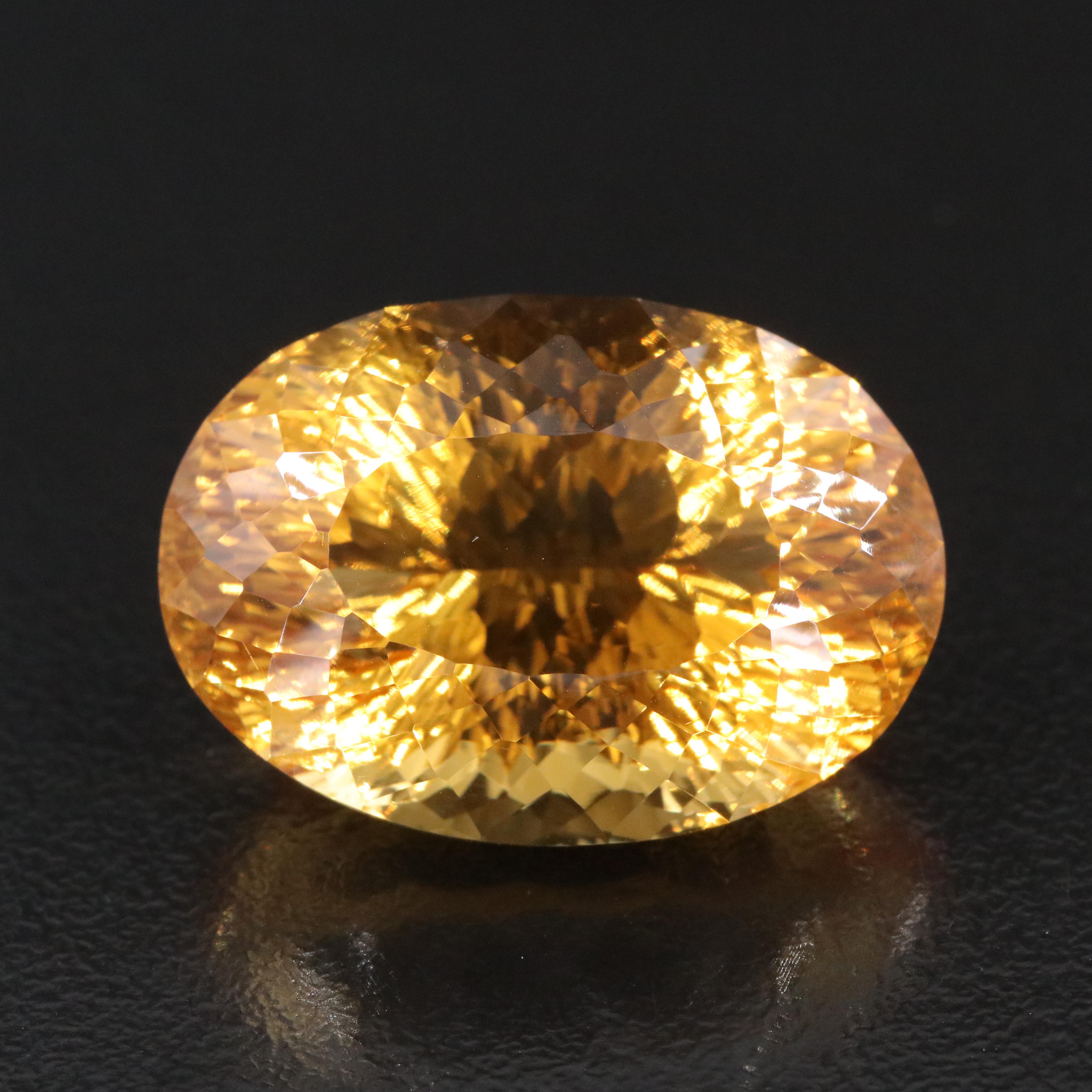 Loose 36.16 CT Citrine