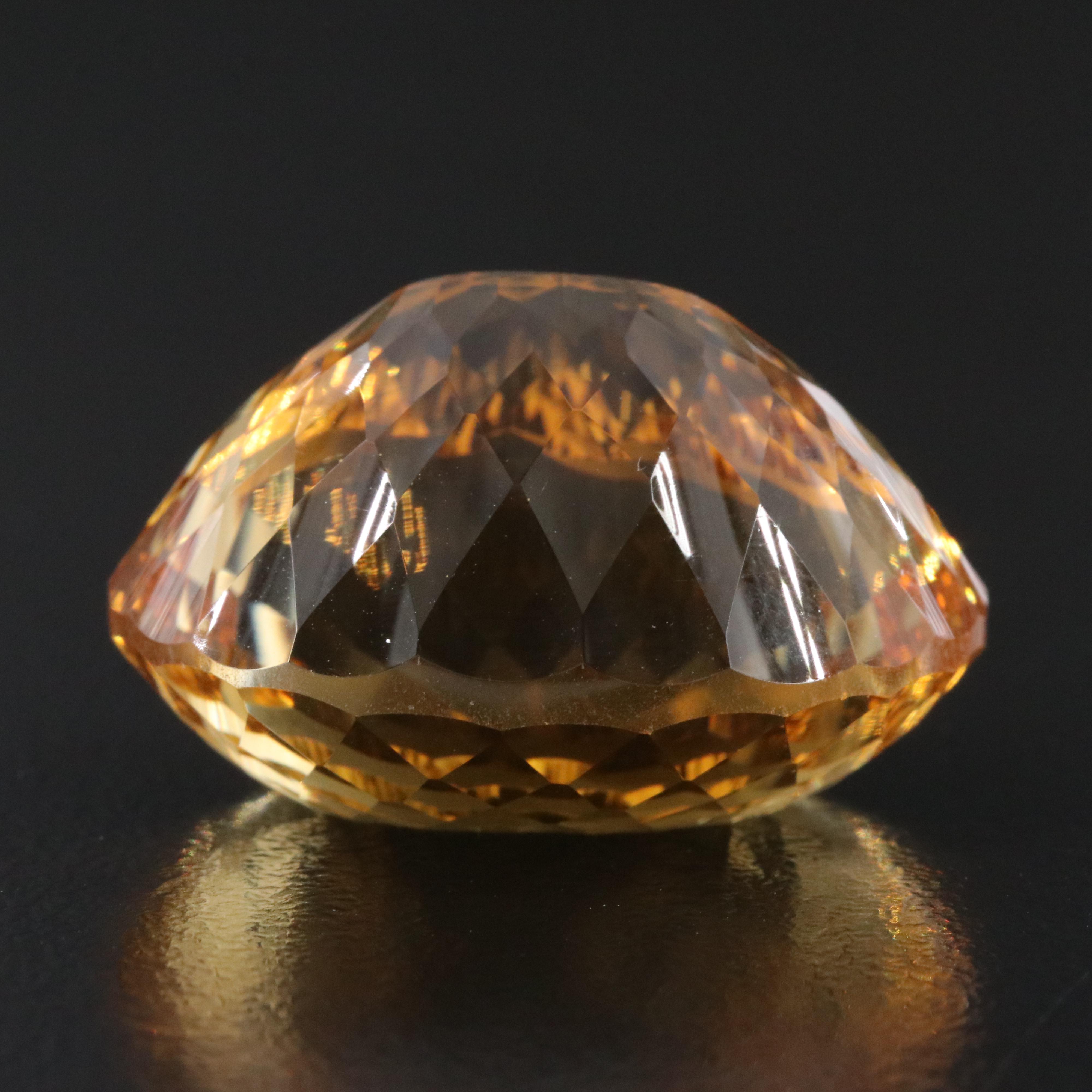 Loose 36.16 CT Citrine