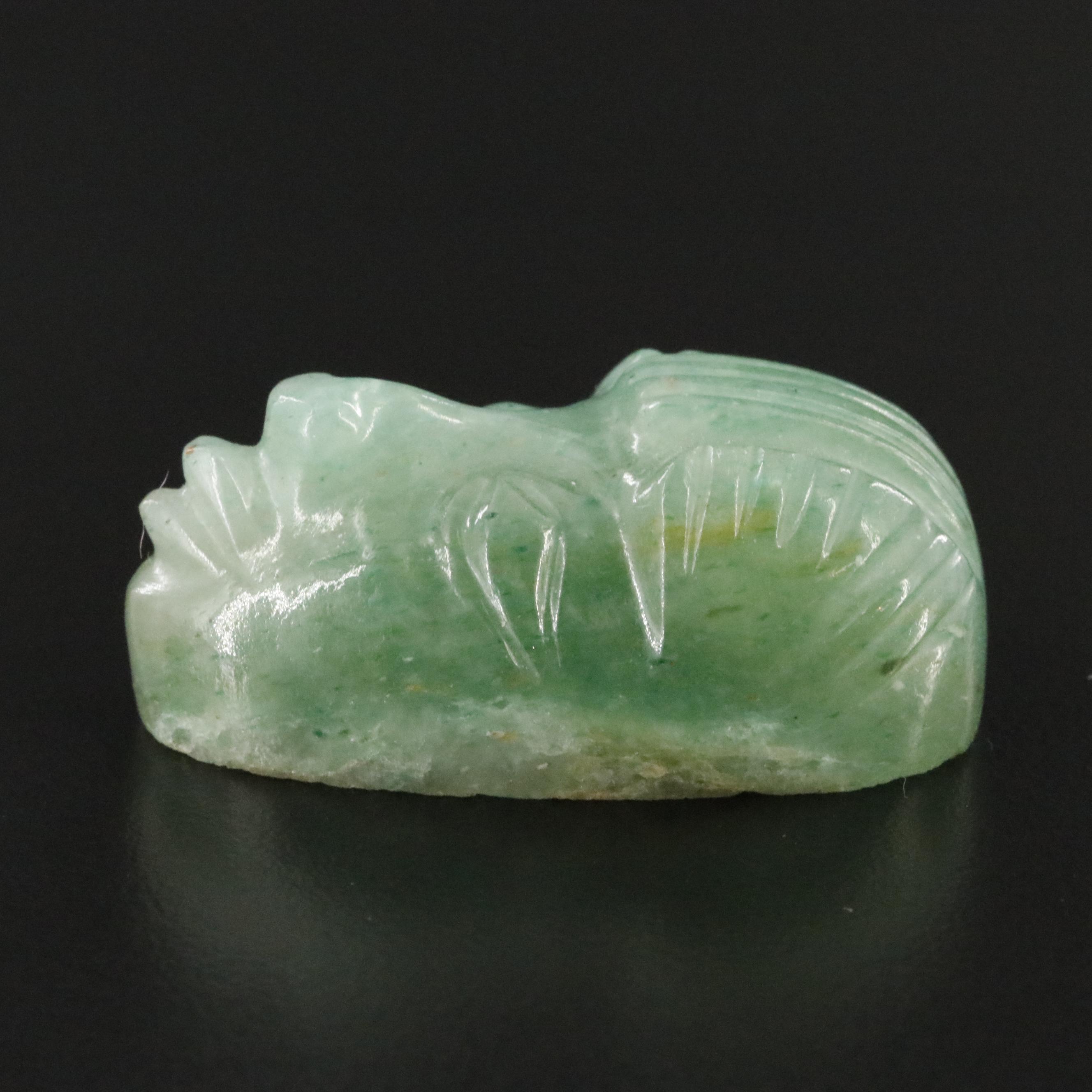 Loose 98.42 CT Carved Aventurine