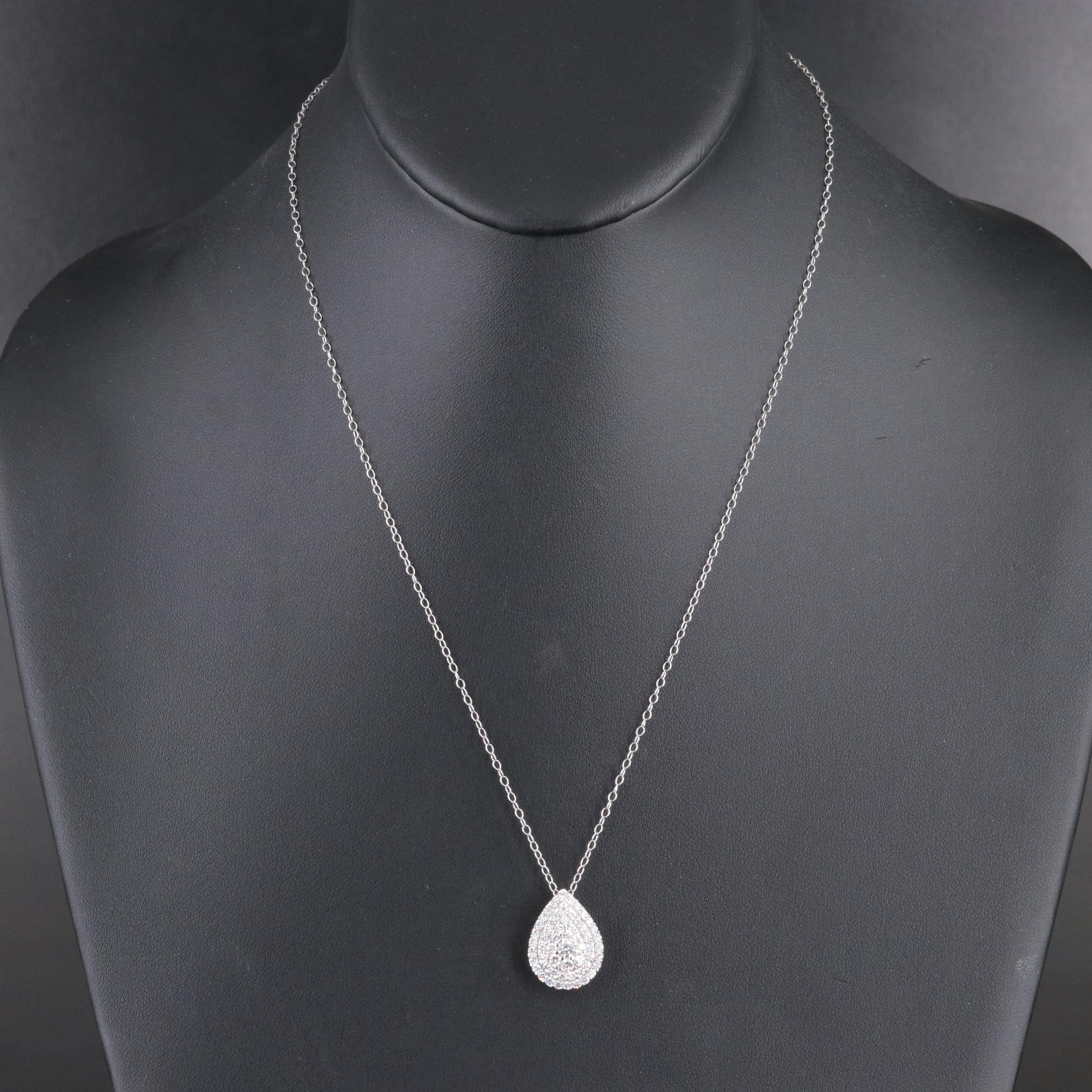 14K 1.01 CTW Lab Grown Diamond Necklace
