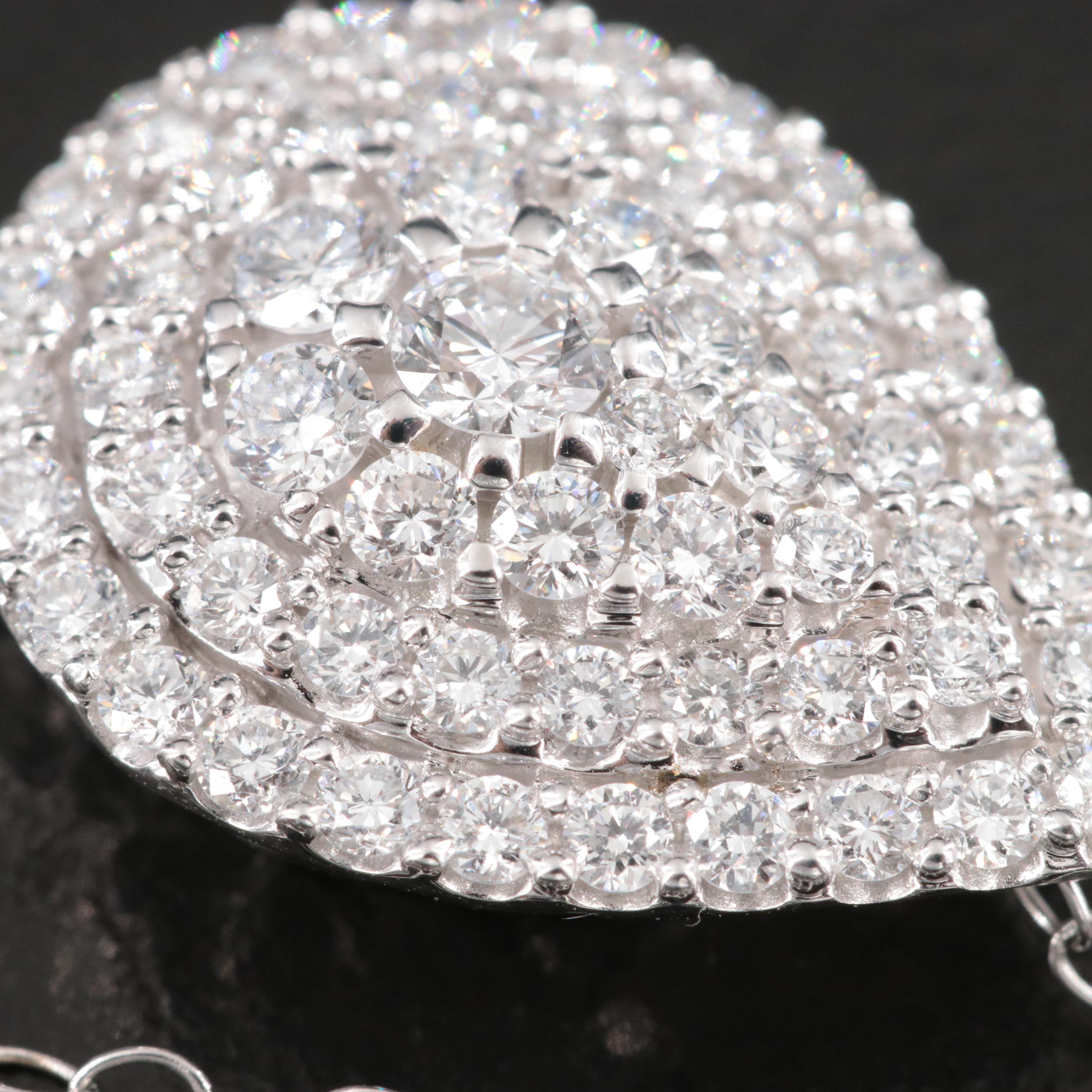 14K 1.01 CTW Lab Grown Diamond Necklace