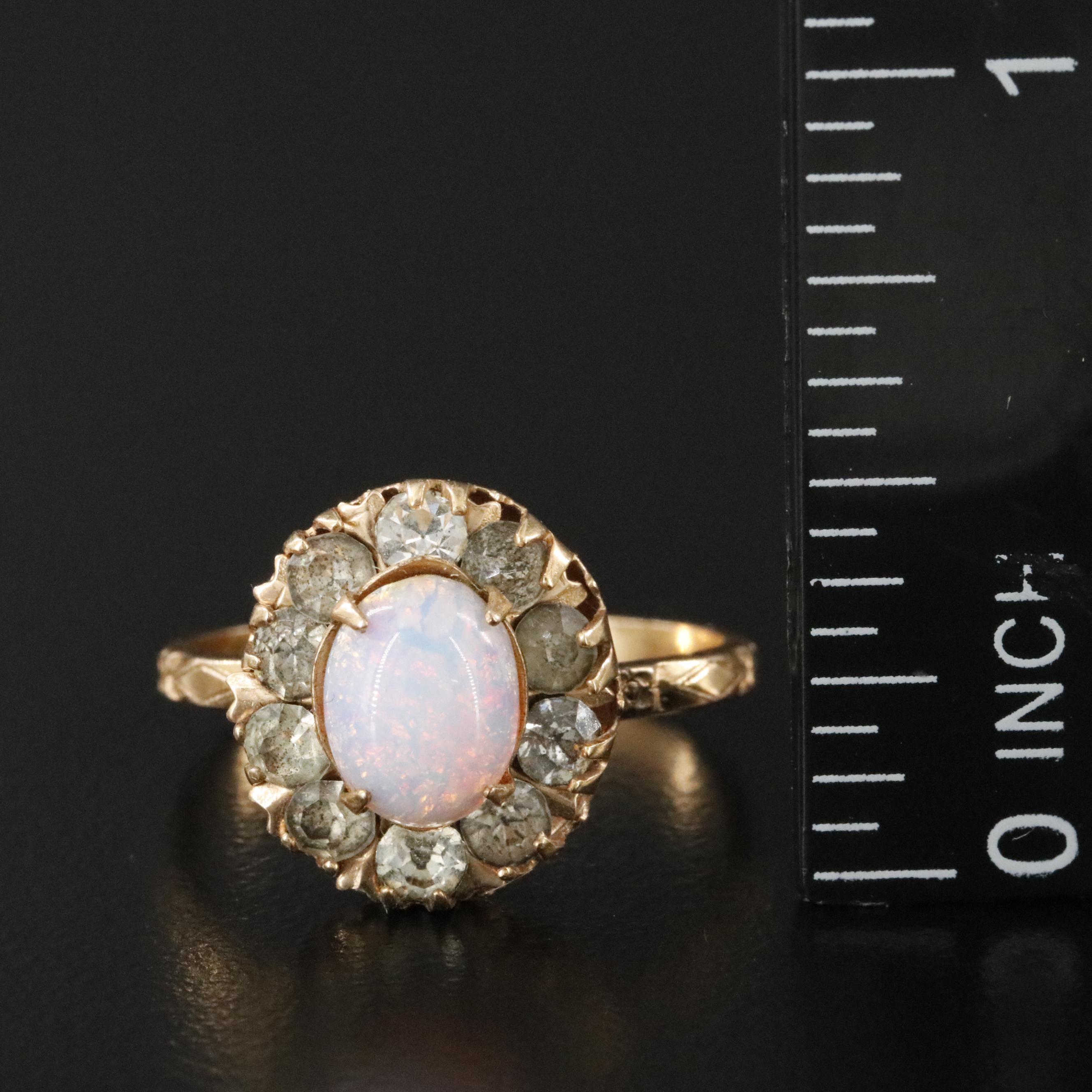 Vintage Imitation Gemstone Ring