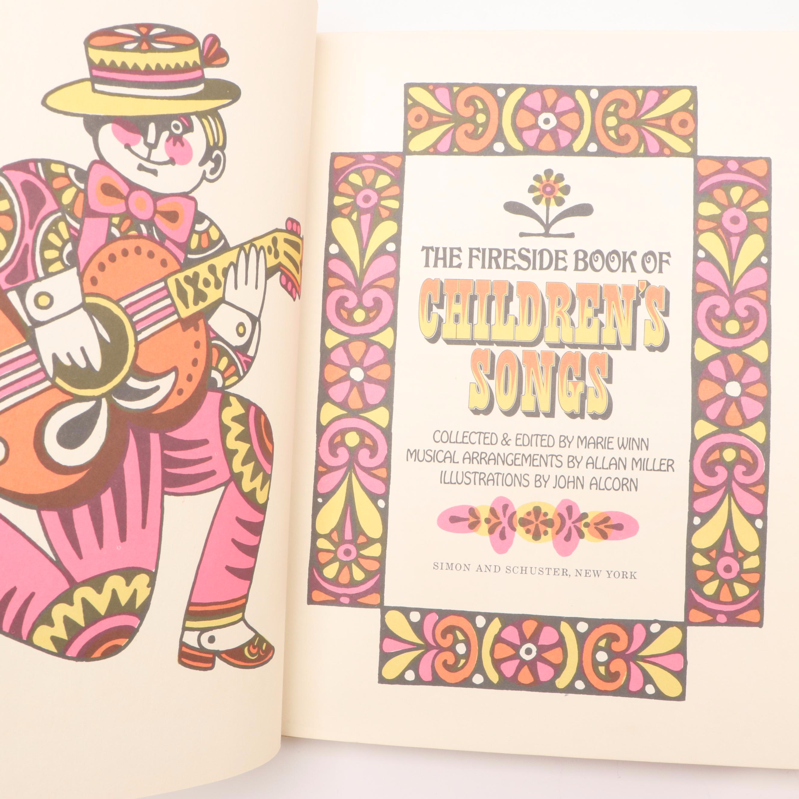 "The Fireside Book of Children's Songs" and More Illustrated Children's Books