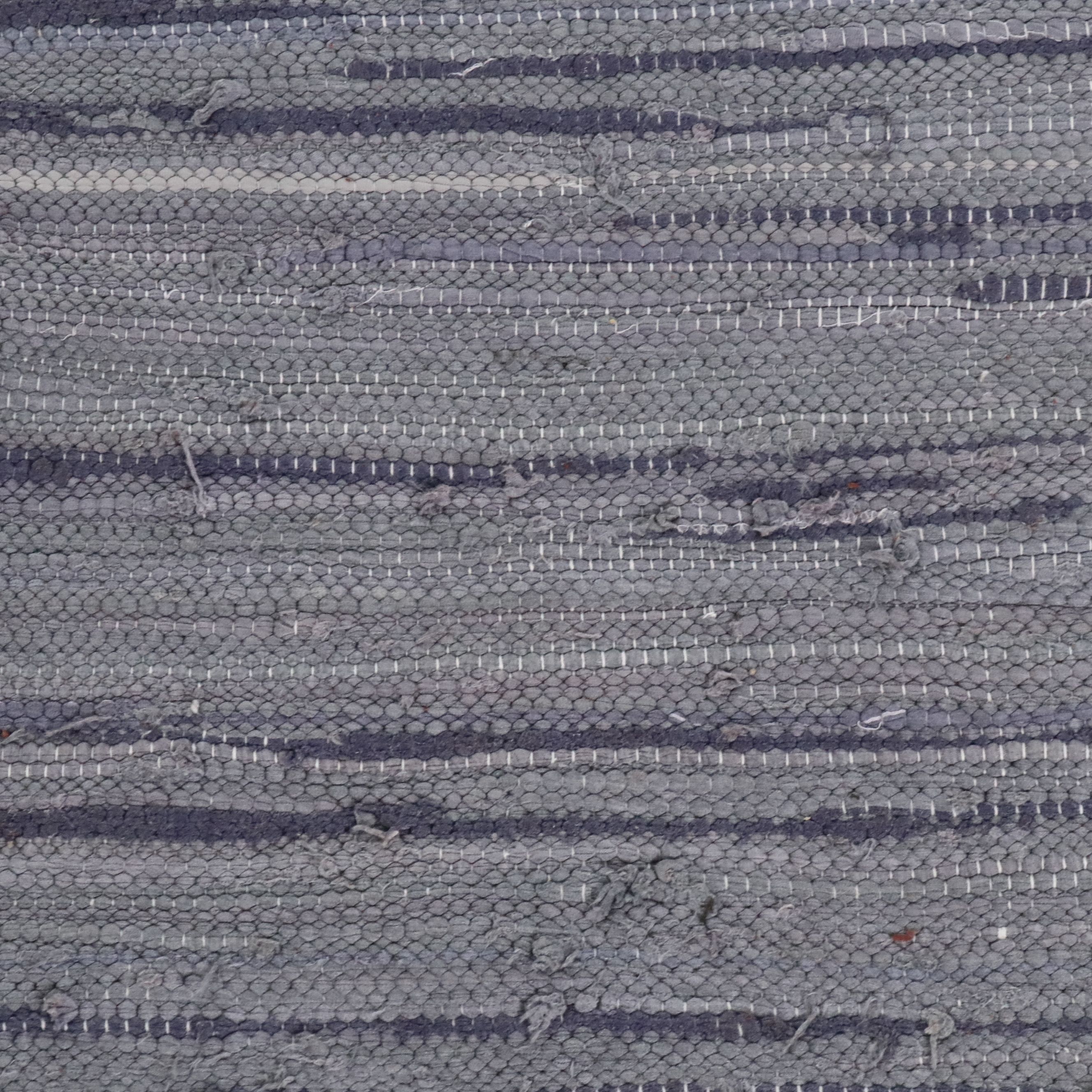 3'1 x 4'11 and Other Handmade Hooked Wool and Woven Rag Rug Accent Rugs