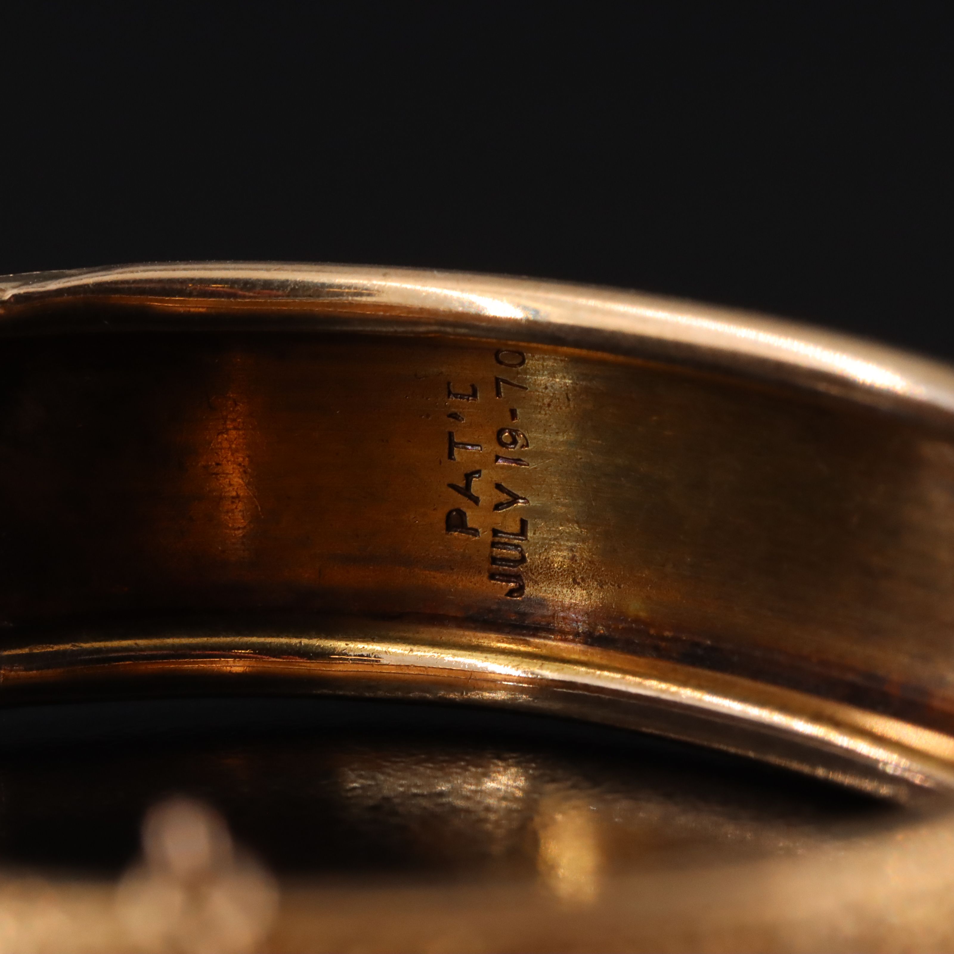 Victorian 14K Taille d’Epargné and Vintage Gold-Filled Hinged Bracelets