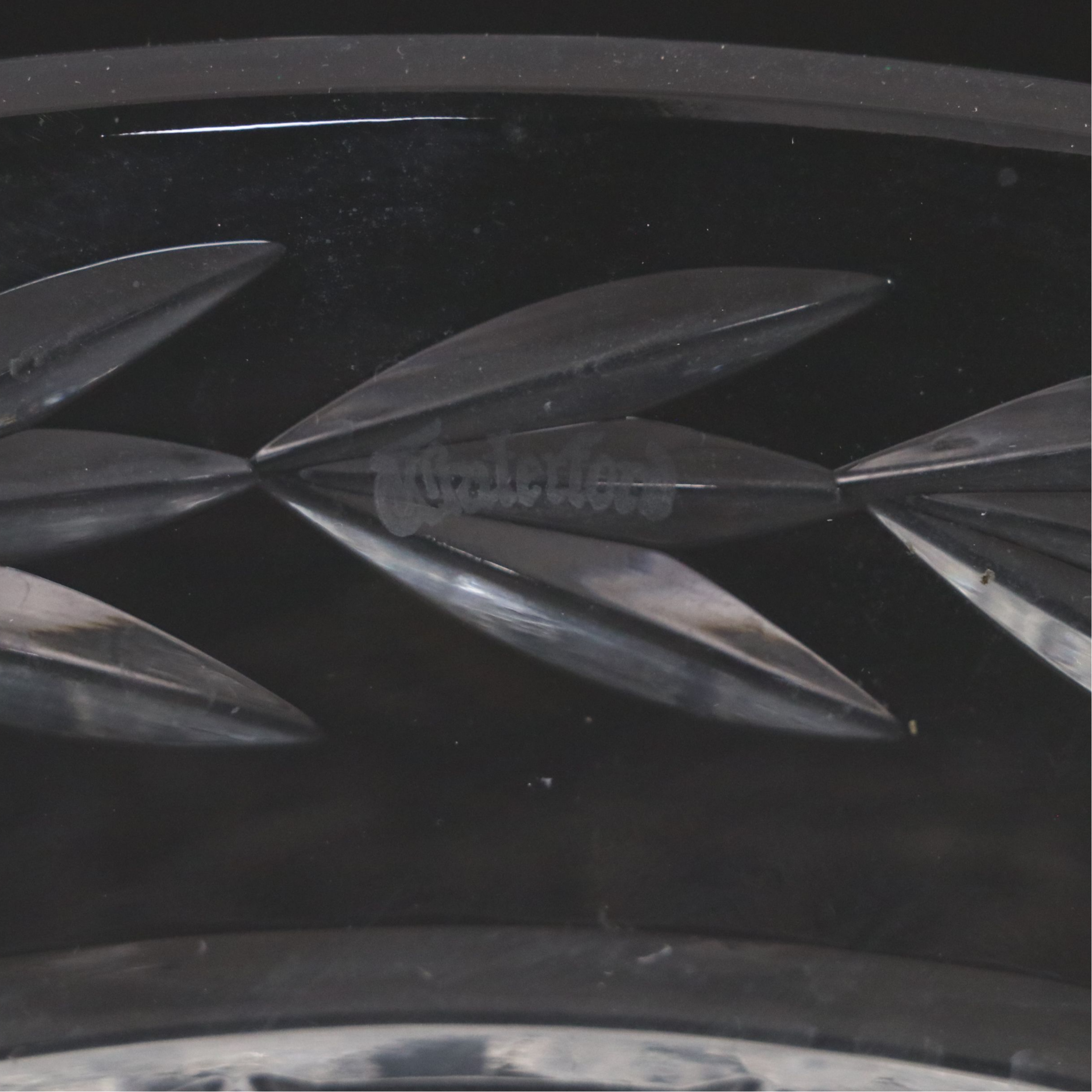 Waterford "Glandore" Crystal Centerpiece Bowl with Other Bowls and Creamers