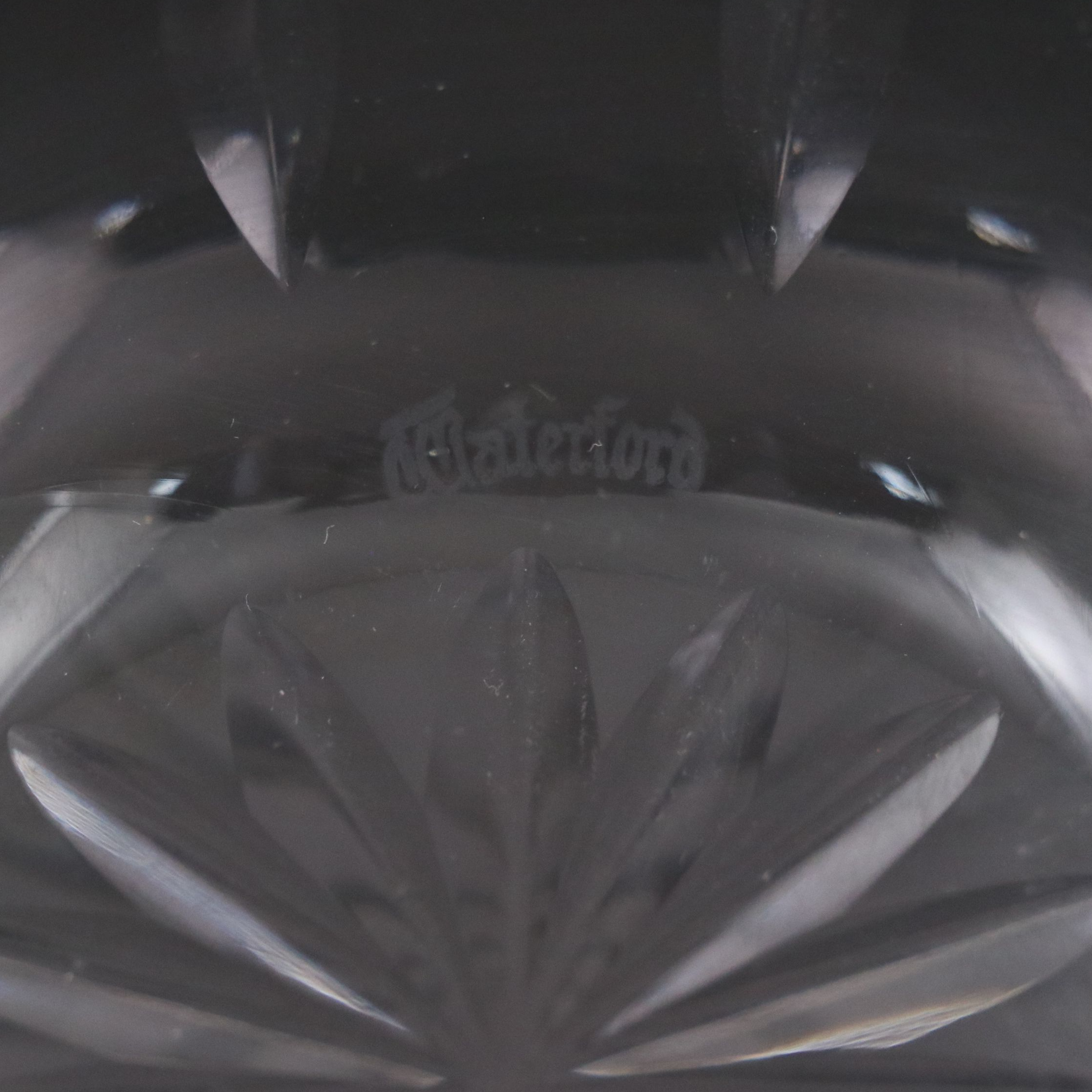 Waterford "Glandore" Crystal Centerpiece Bowl with Other Bowls and Creamers