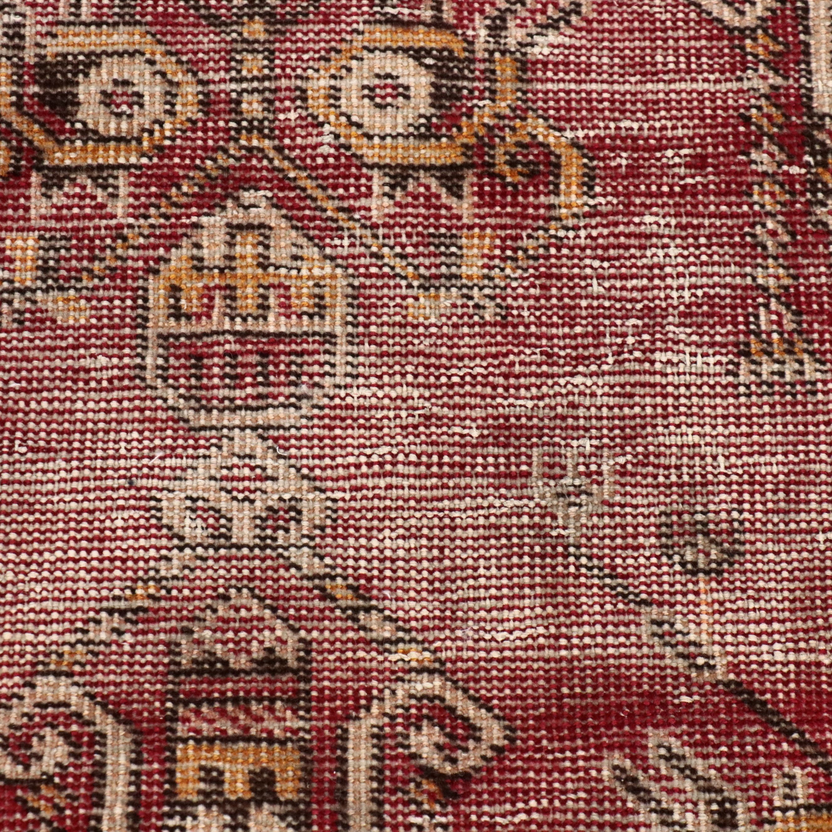 3'8 x 6'3 Hand-Knotted Persian Afshar Area Rug