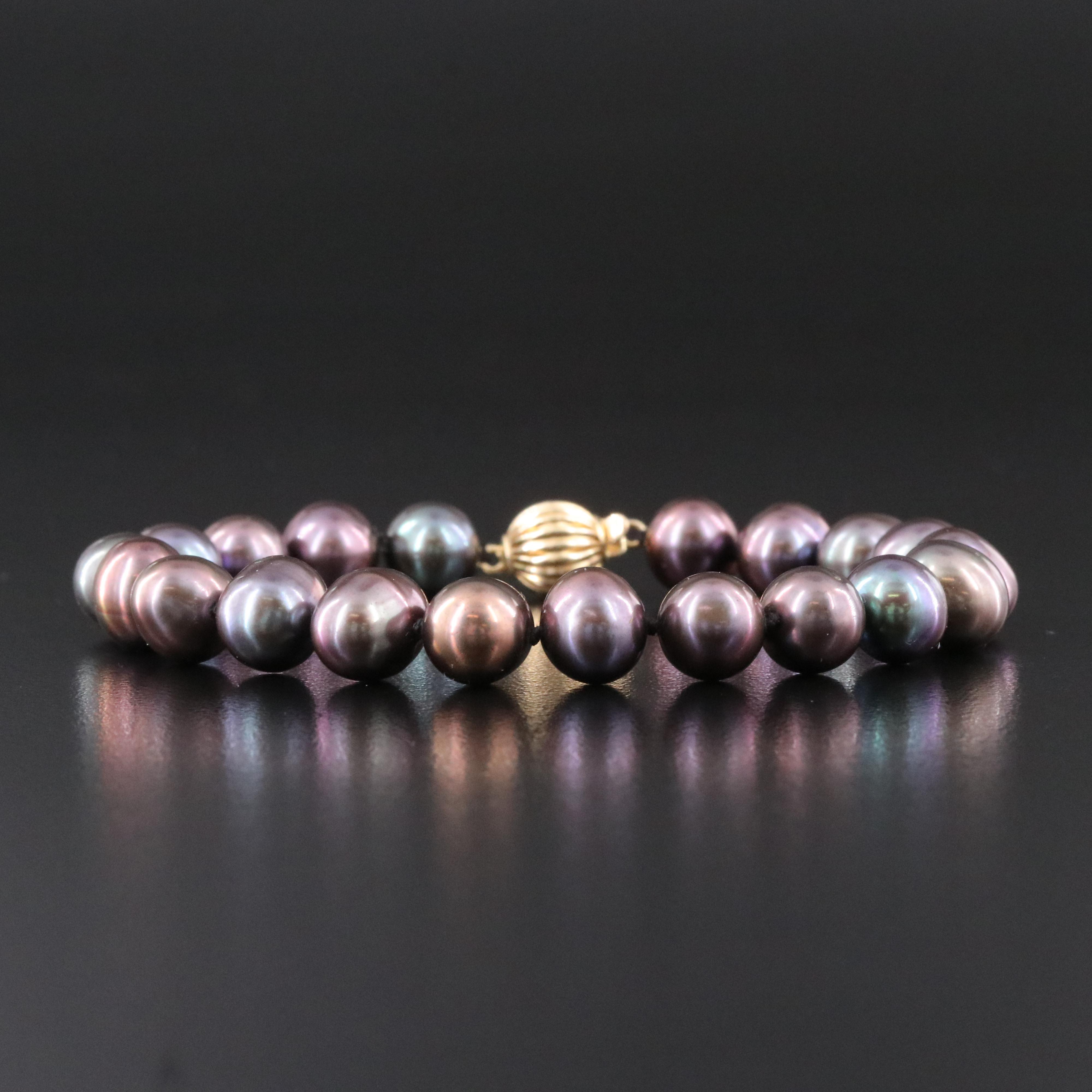 Pearl Bracelet with 14K Clasp