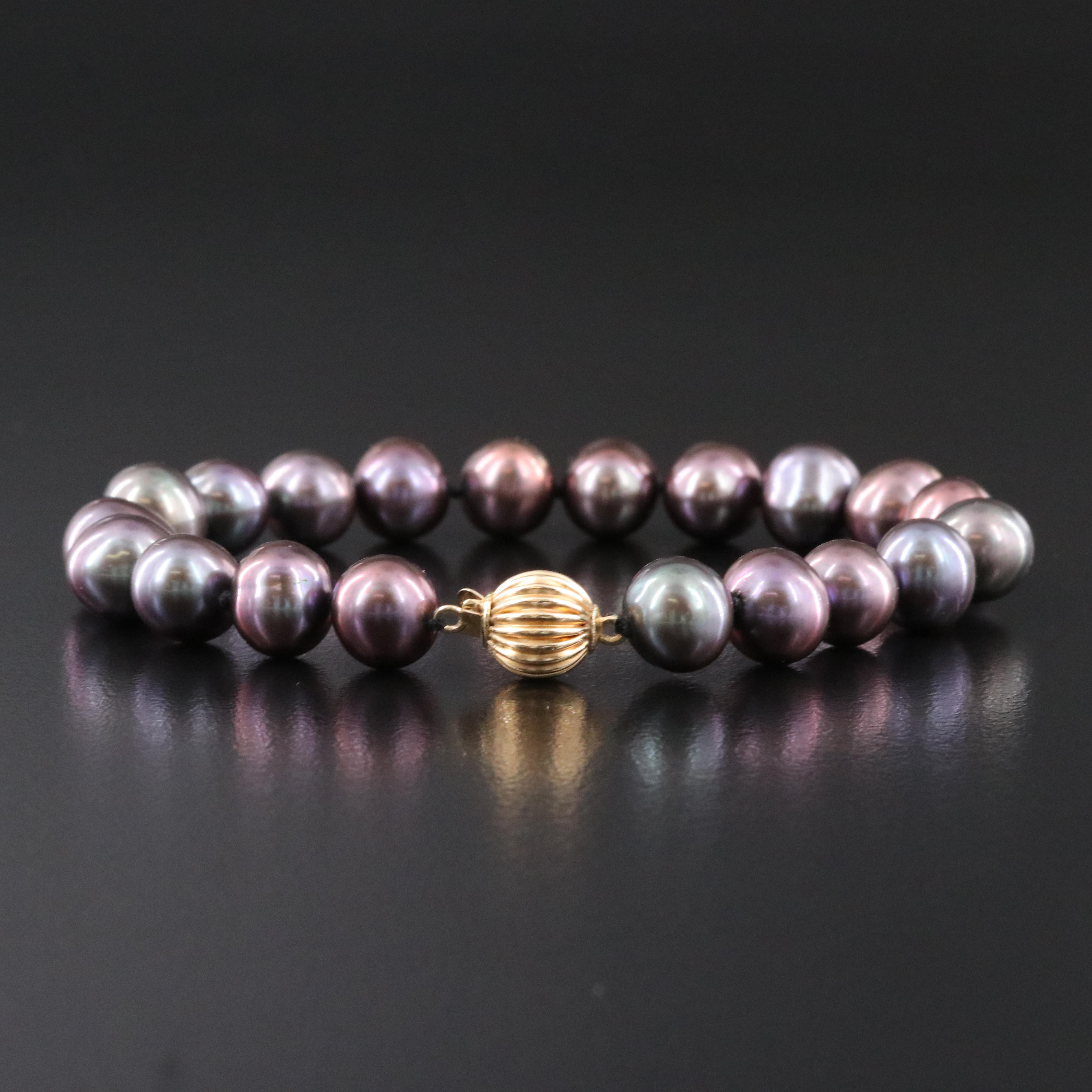 Pearl Bracelet with 14K Clasp