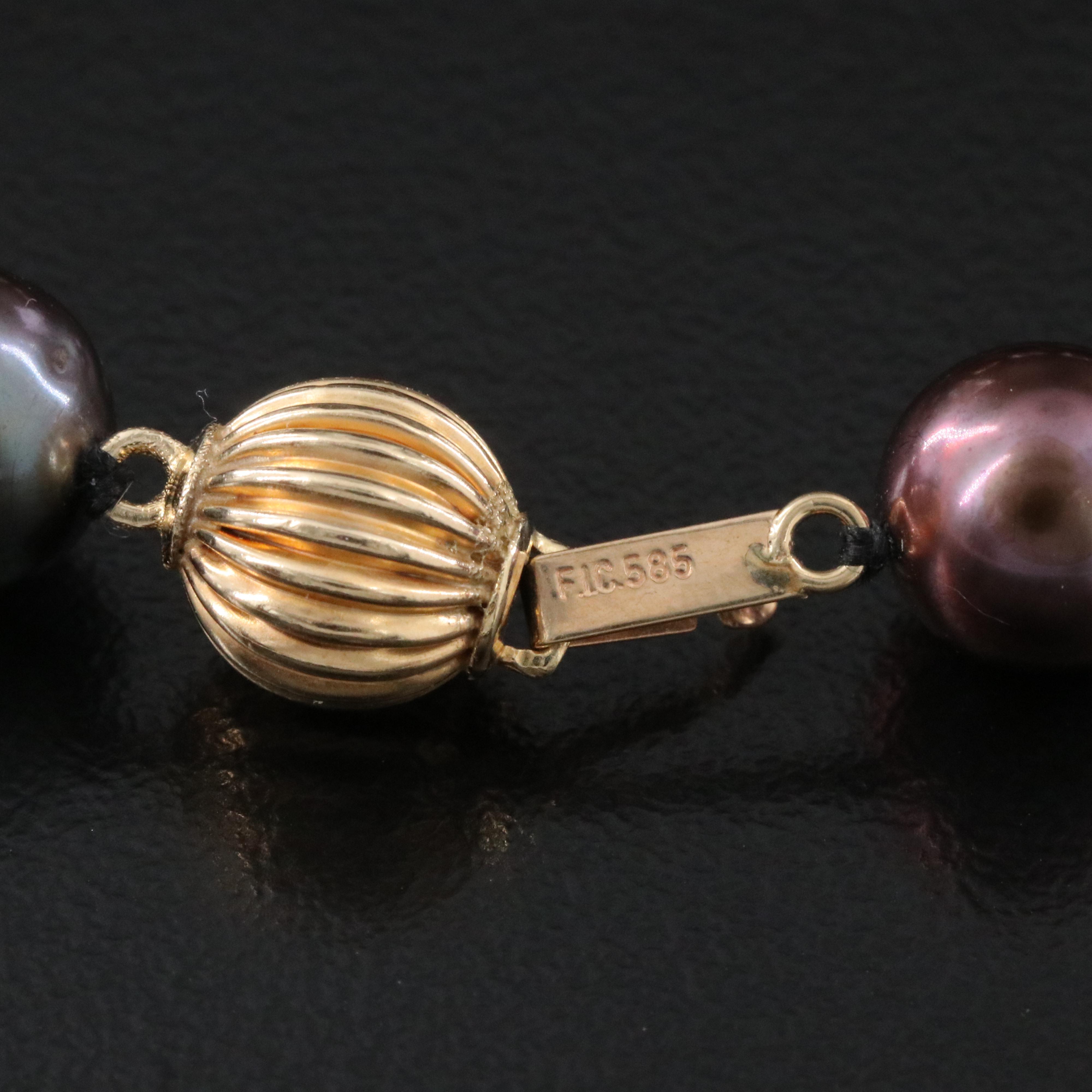 Pearl Bracelet with 14K Clasp