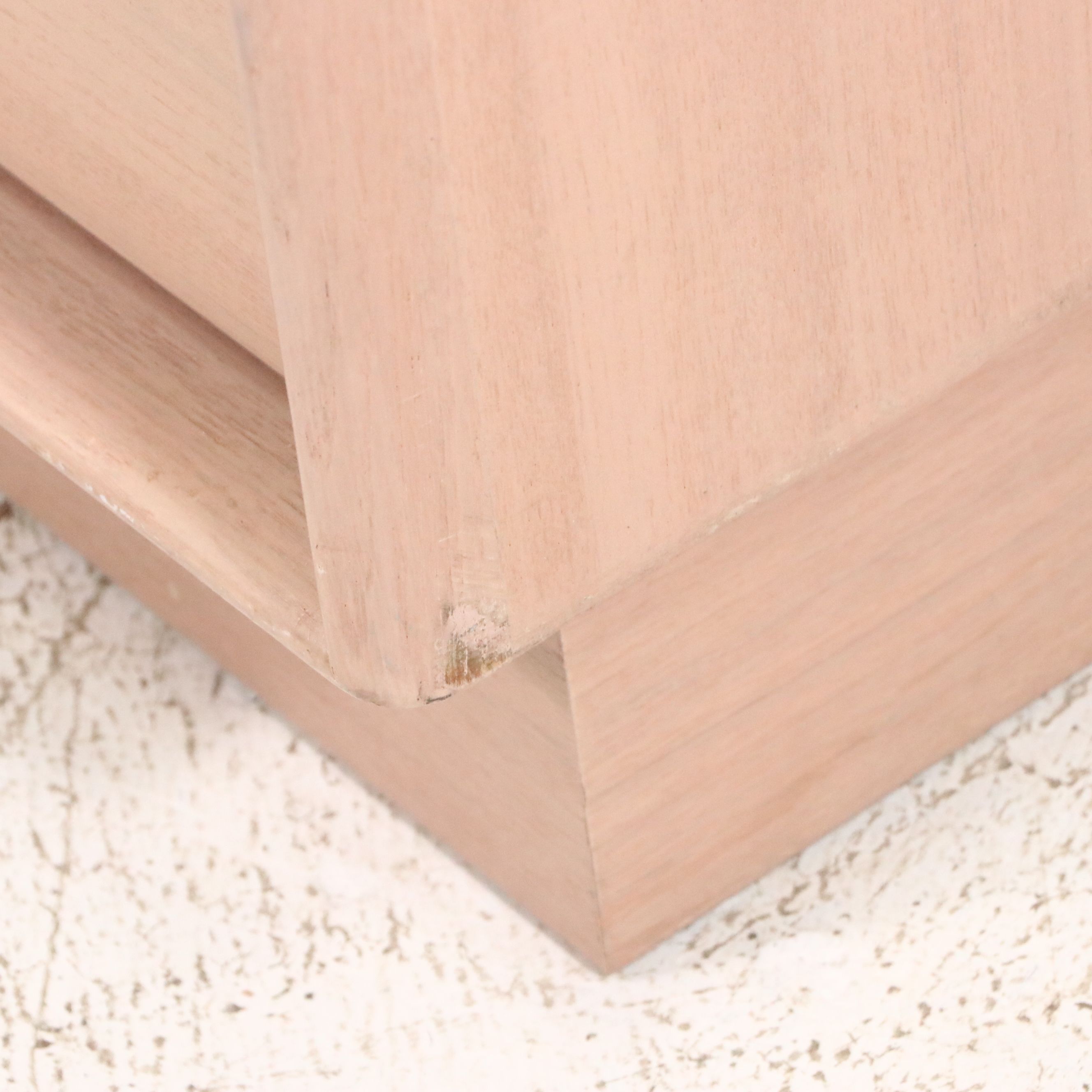 Mid Century Modern Style Blonde Wood Chest of Drawers