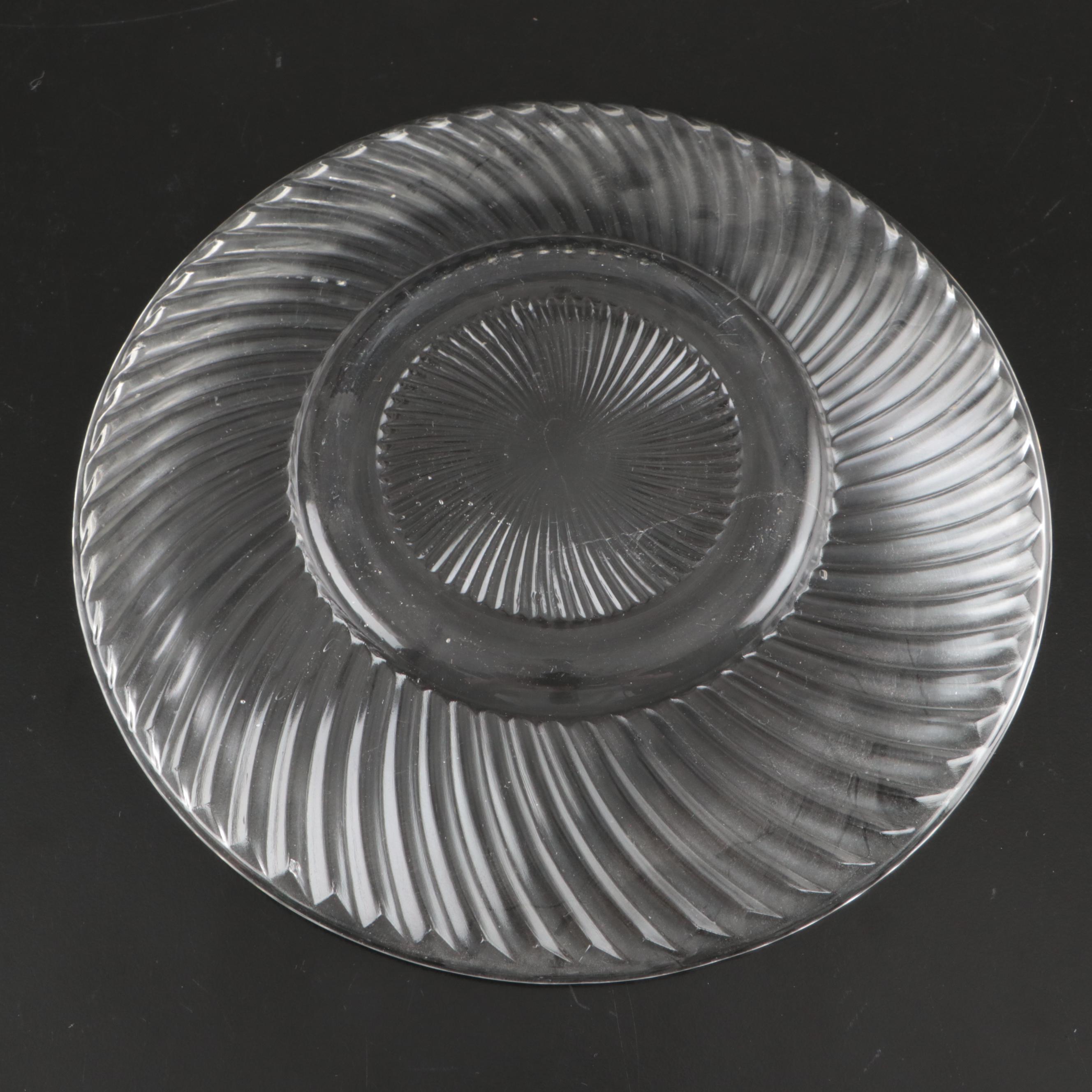 Nucut Glass Sugar Bowl and Creamer with More Glass Table Accessories