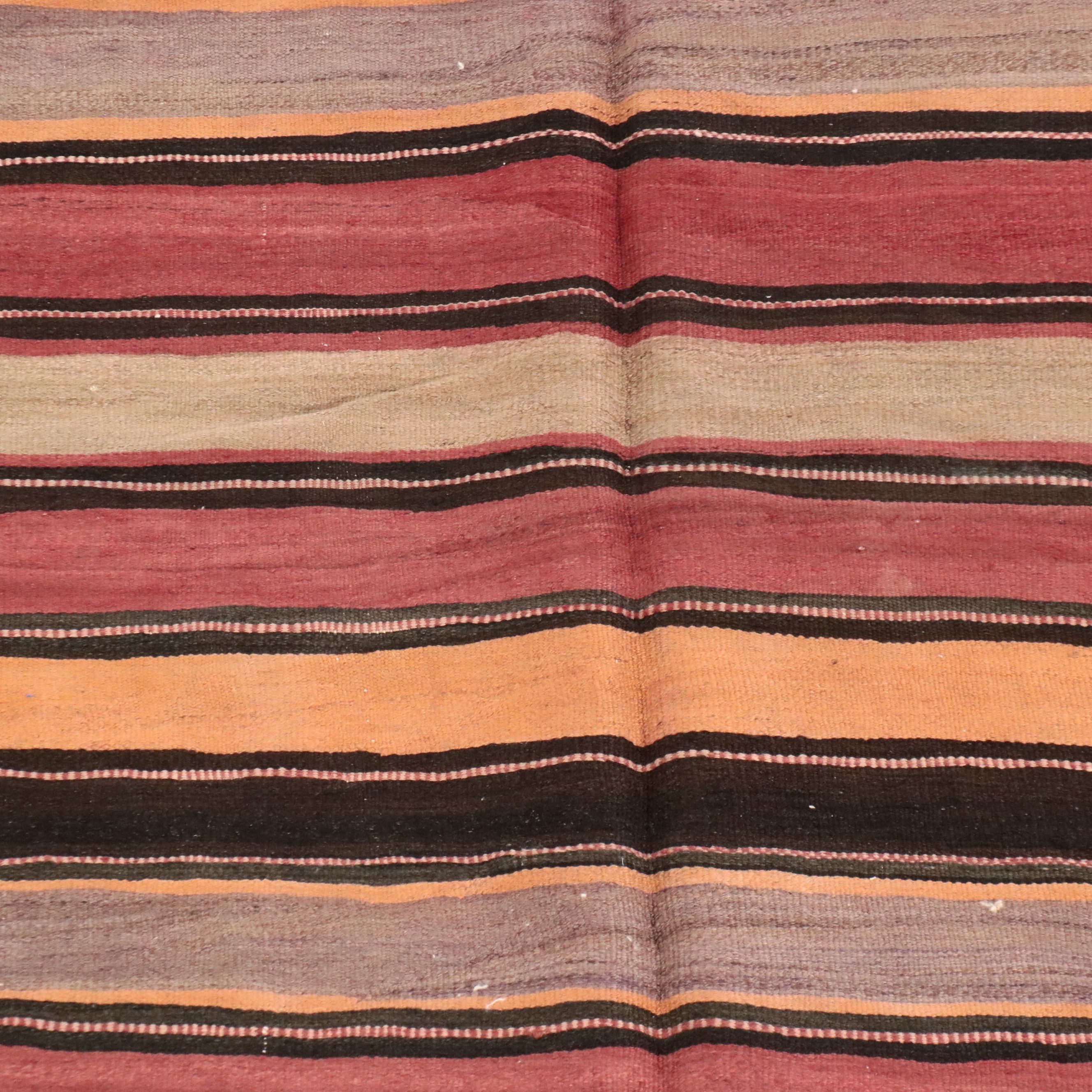 5'7 x 12' Handwoven Turkish Village Long Rug