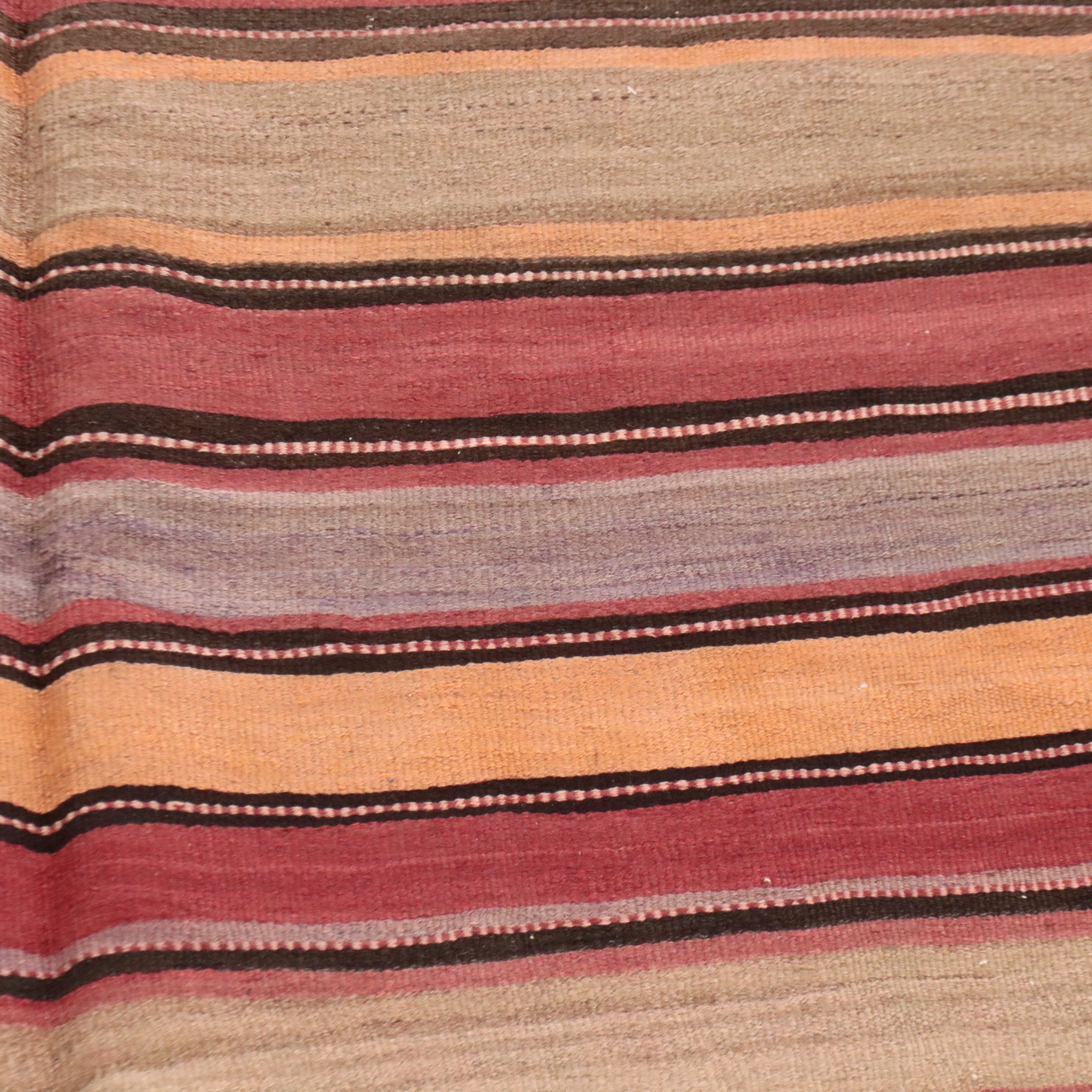 5'7 x 12' Handwoven Turkish Village Long Rug